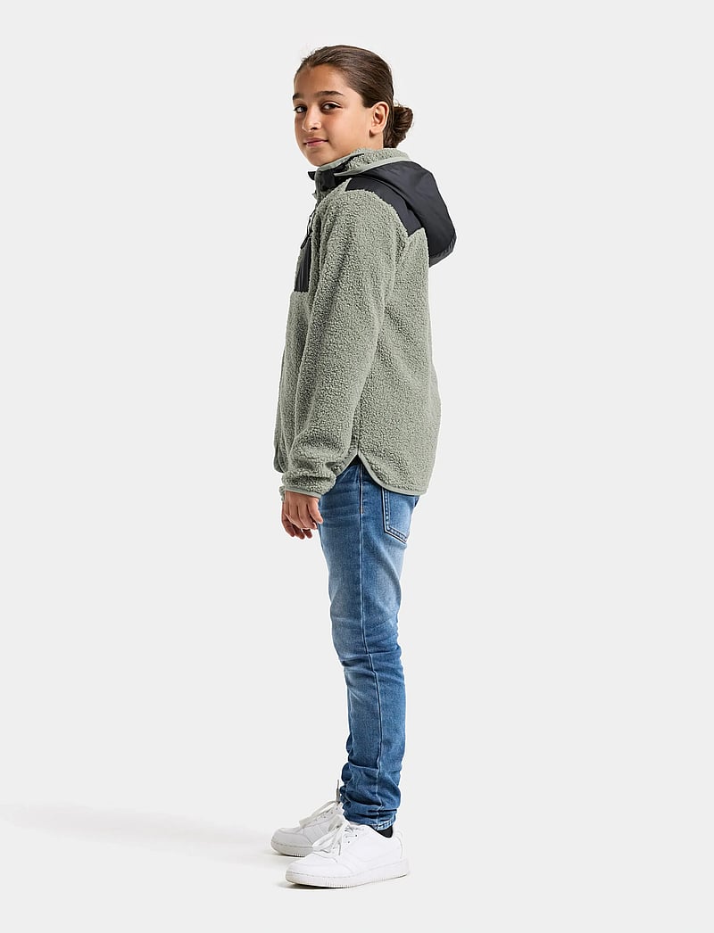 Didriksons - EXA KIDS FZ 3 - kapuutsiga dressipluusid - wilted leaf - 5