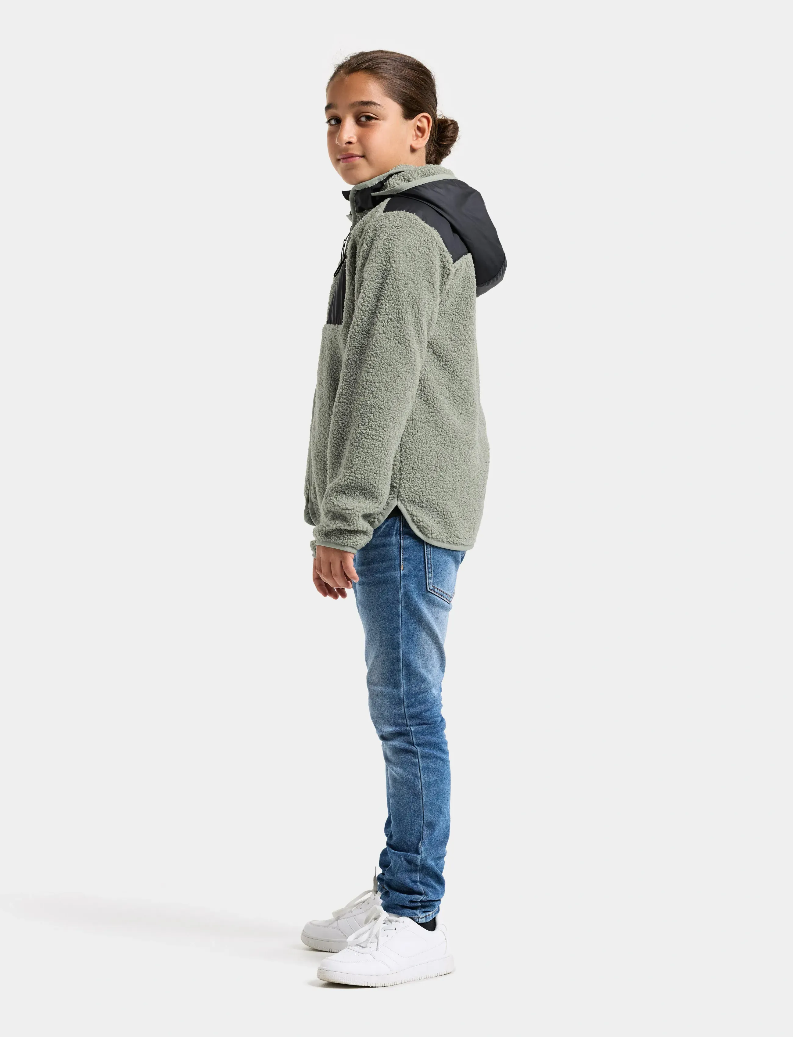 Didriksons - EXA KIDS FZ 3 - hoodies - wilted leaf - 5
