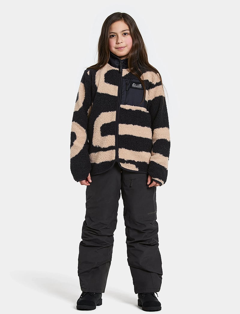 Didriksons - EXA PR KIDS FZ 2 - sweatshirts - path l black - 3