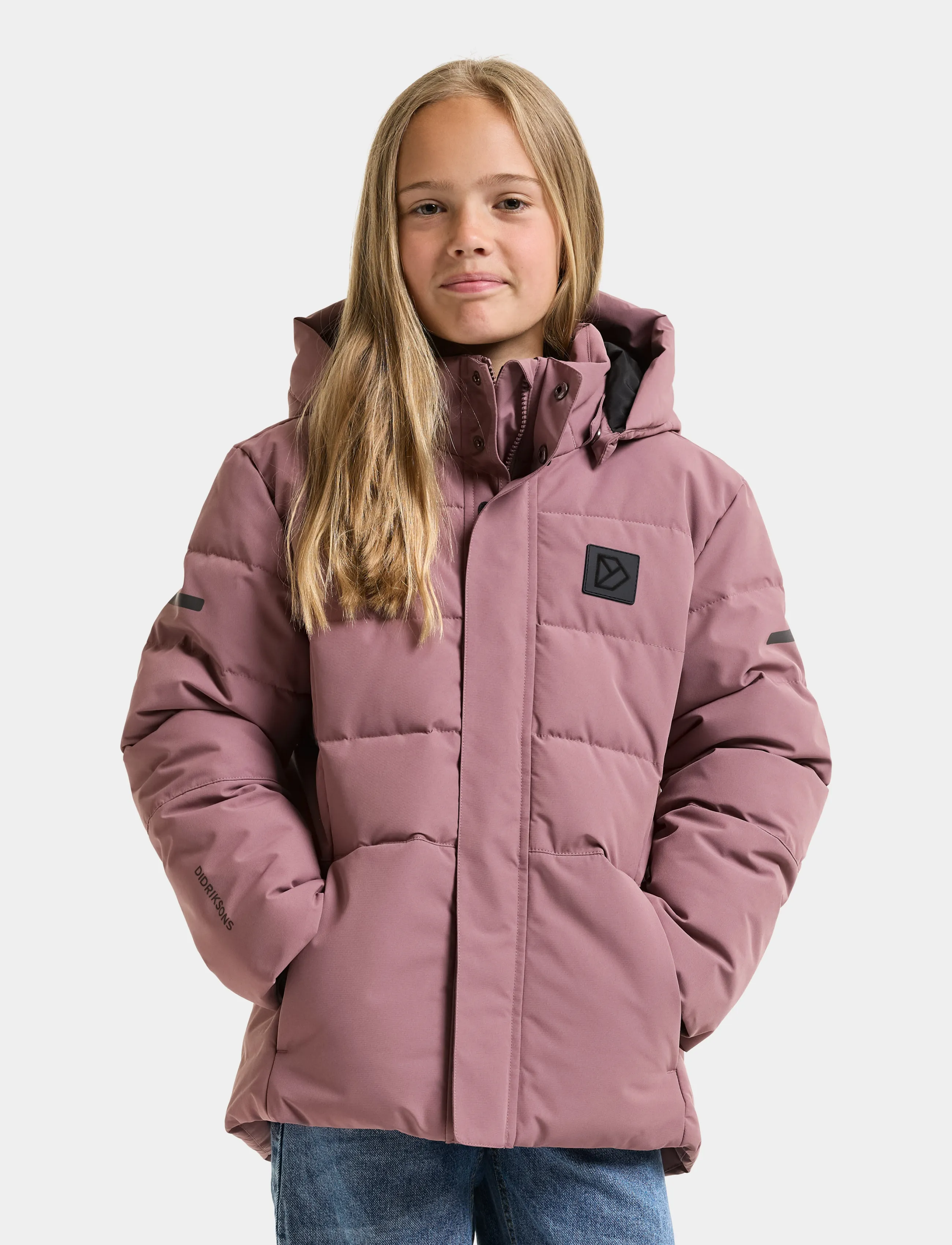 Didriksons Silikat Kids' Jacket - Didriksons - DULSE PINK / pink/rose