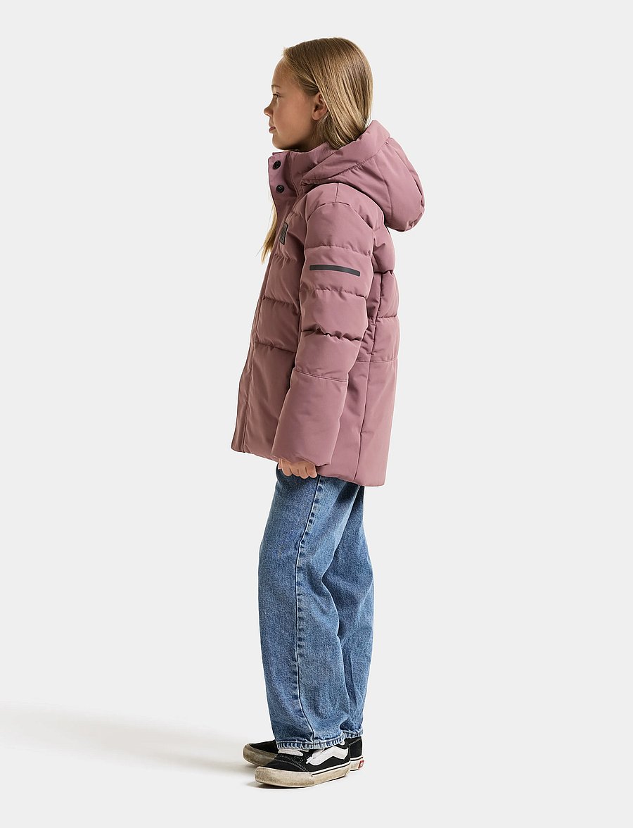 Didriksons - Silikat Kids' Jacket - skidjackor - dulse pink - 3