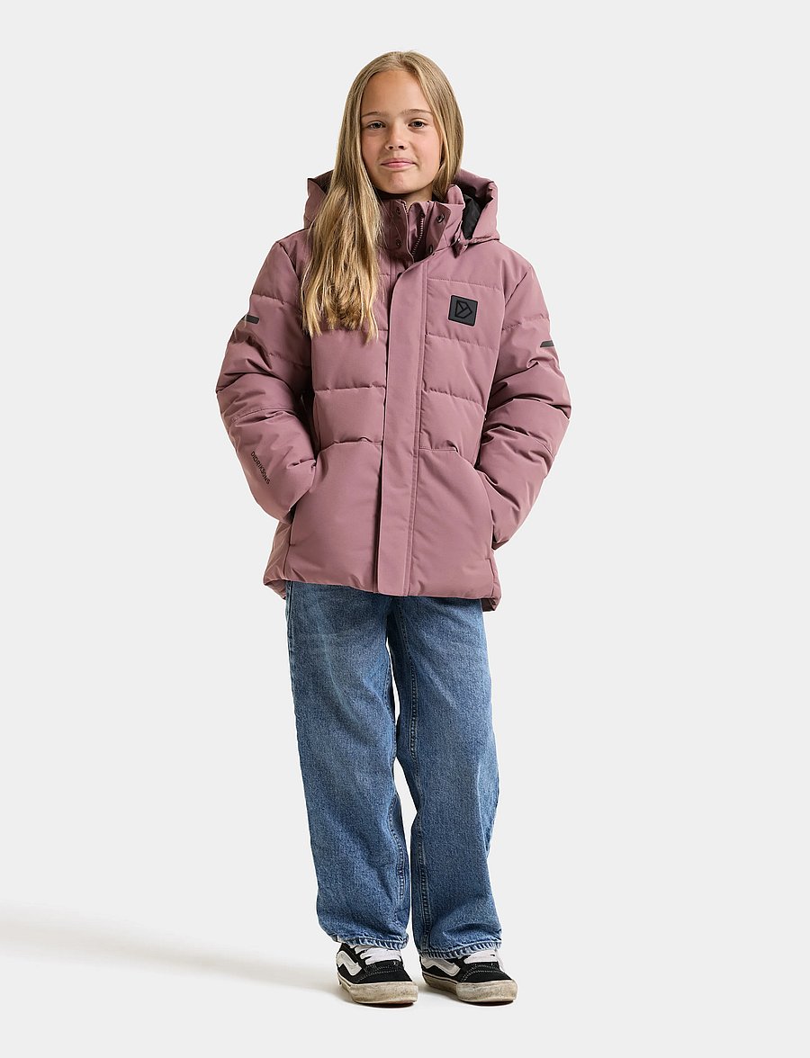 Didriksons - Silikat Kids' Jacket - skidjackor - dulse pink - 5