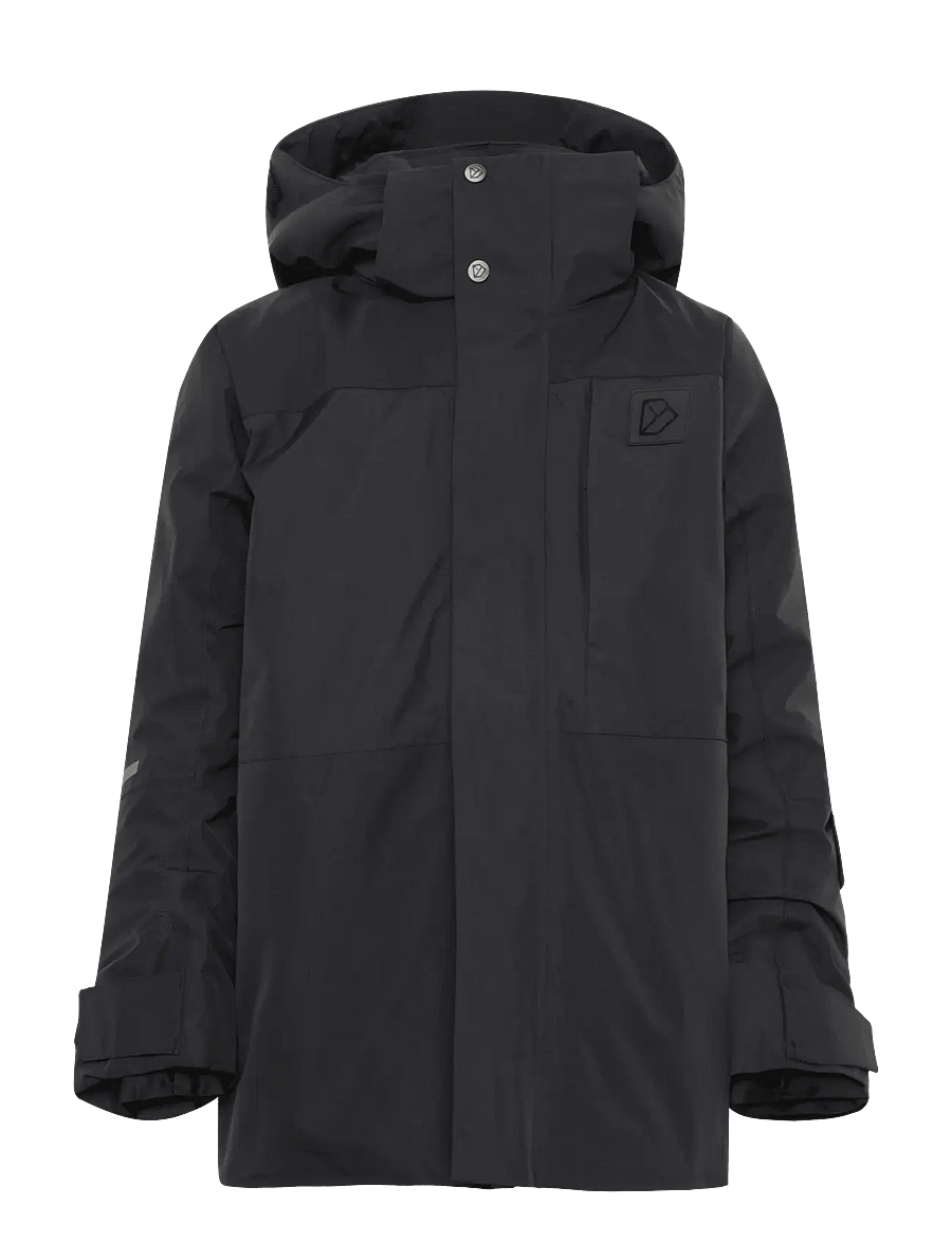 Didriksons - GABBRO KIDS JKT - Õueriided - black - 1