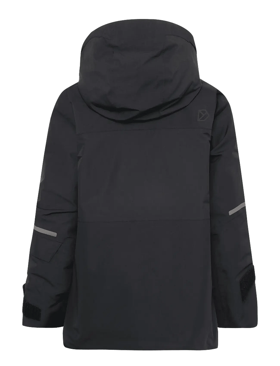 Didriksons - GABBRO KIDS JKT - Õueriided - black - 2