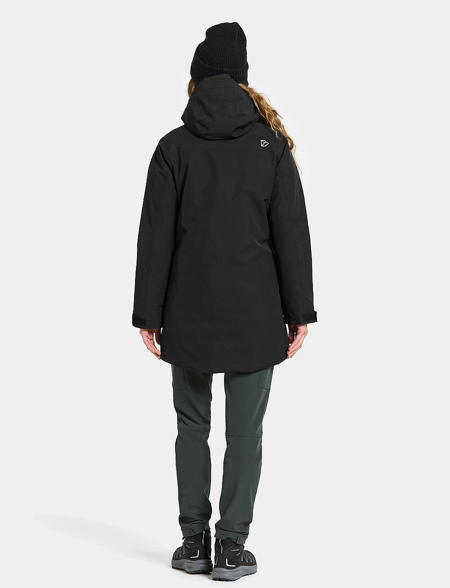 Didriksons - MARGET WNS PARKA - joped - black - 4