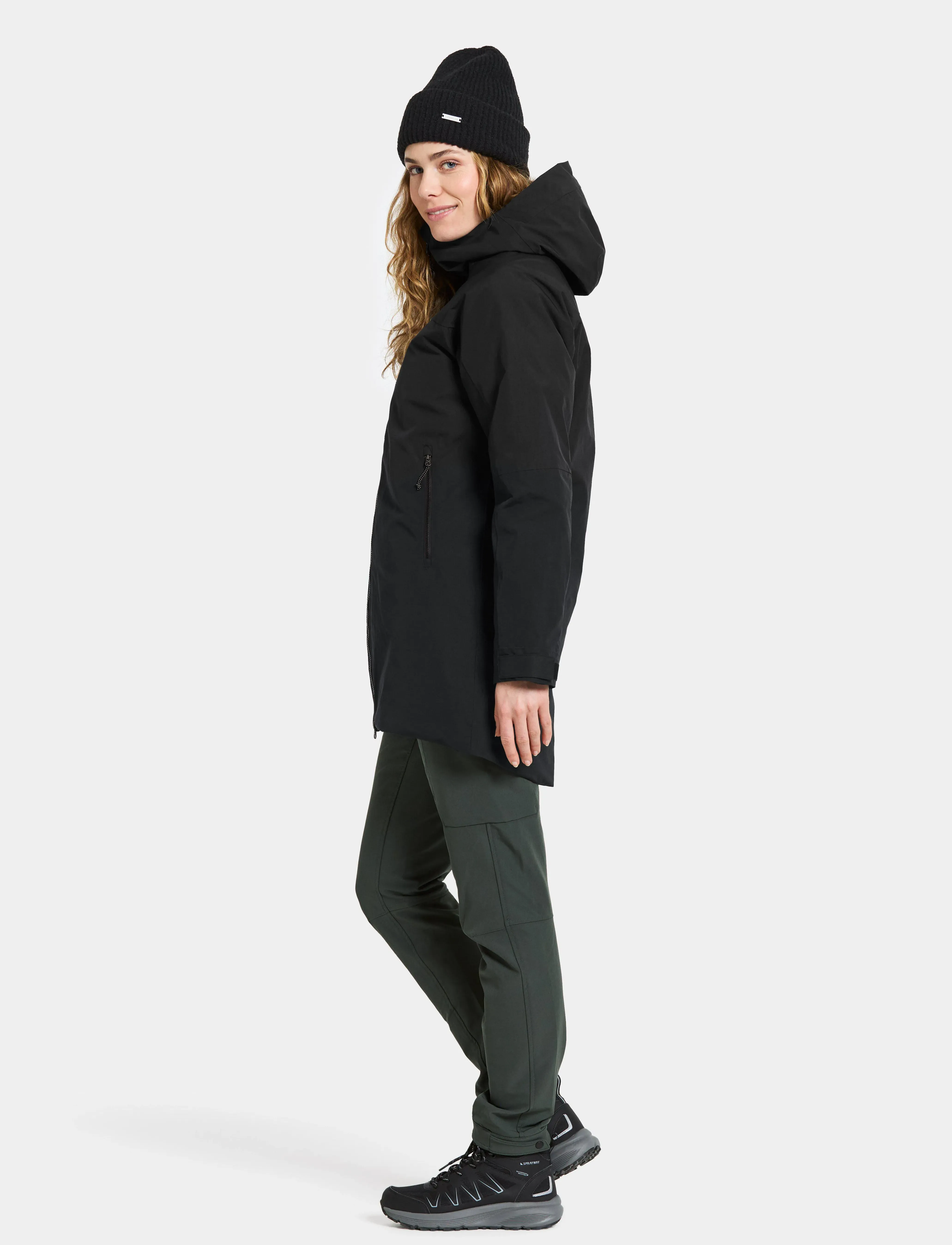 Didriksons - MARGET WNS PARKA - parkas - black - 5