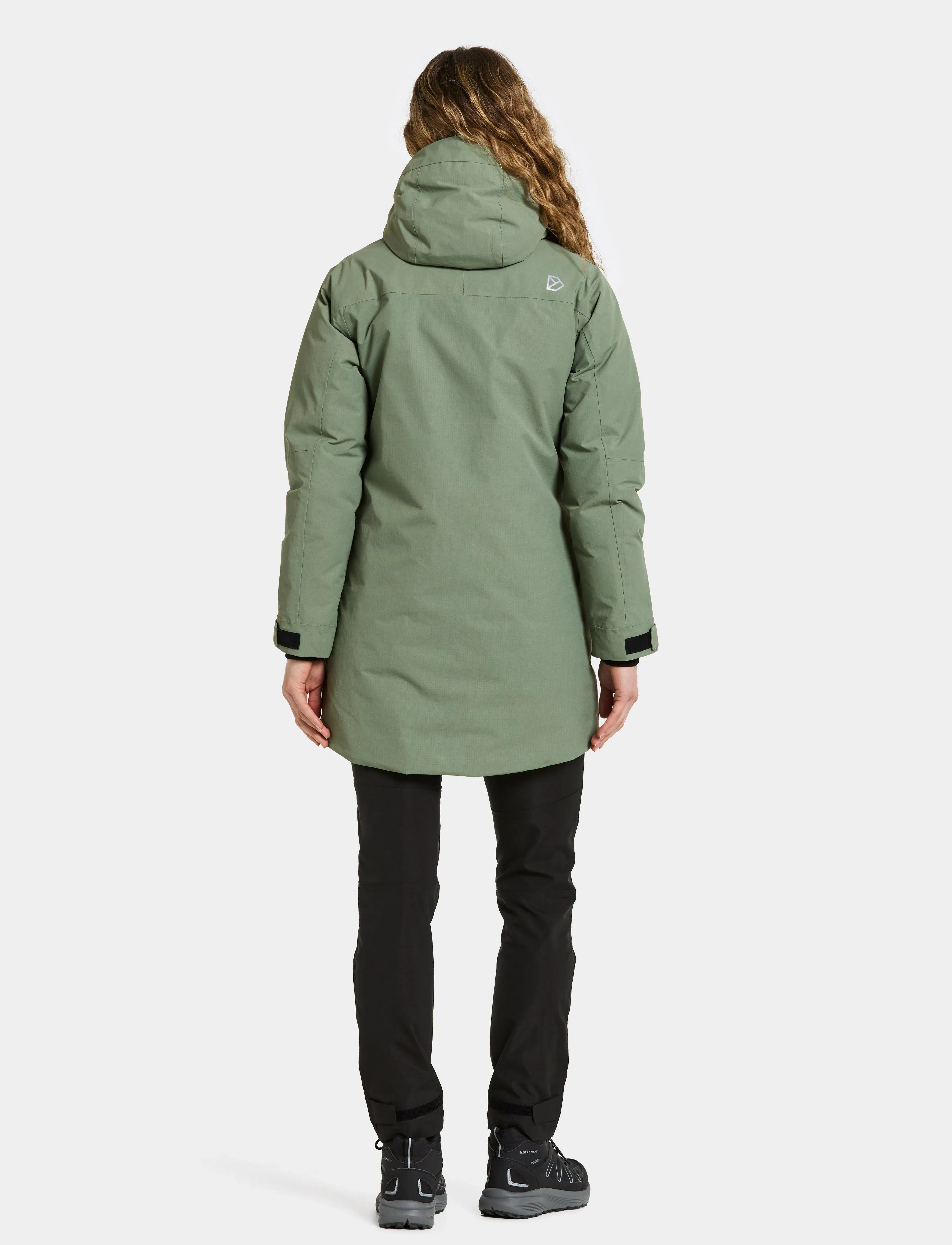 Didriksons - MARGET WNS PARKA - odzież wierzchnia - light moss - 4