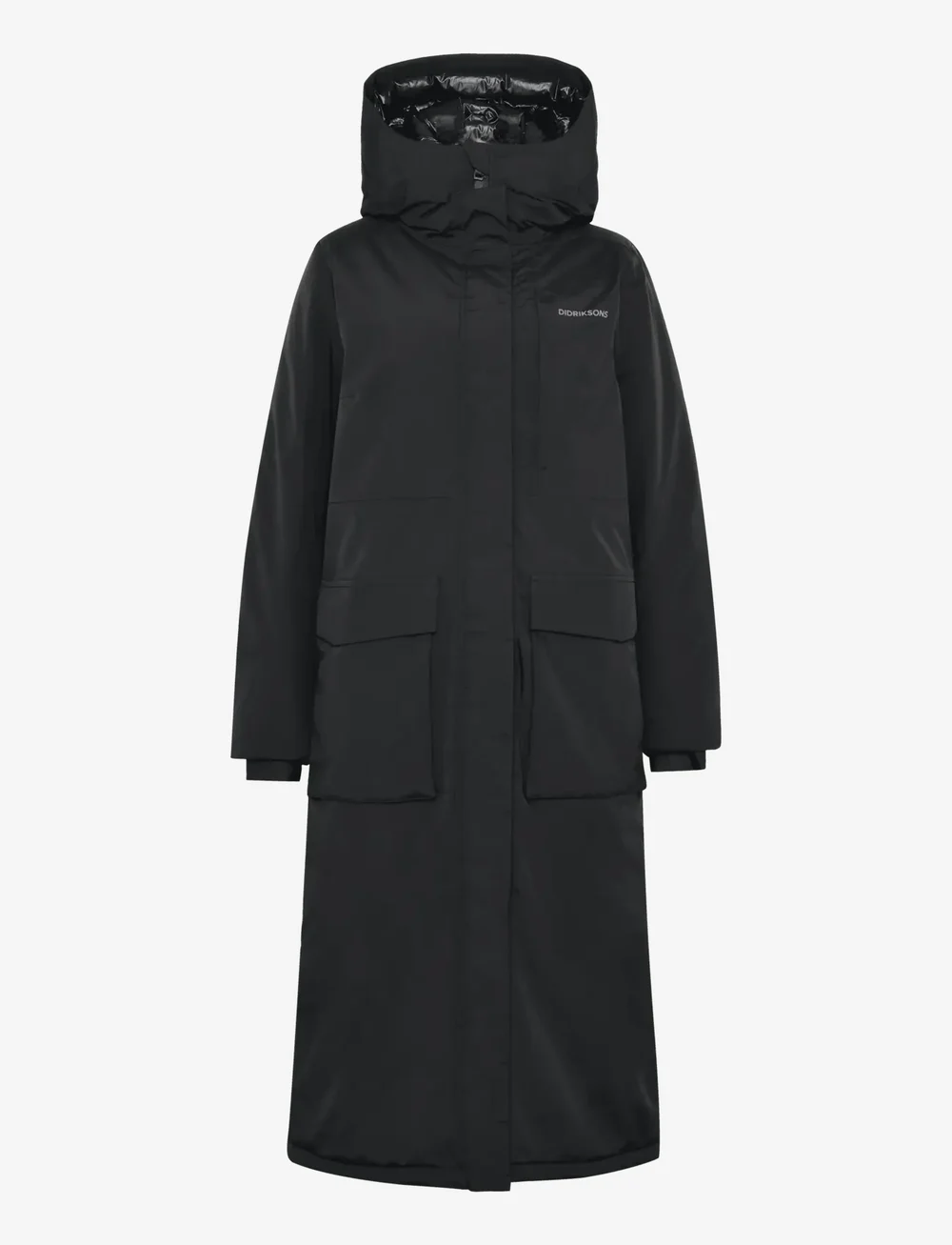 Didriksons - LEYA WNS PARKA L 4 - parkaser - black - 1