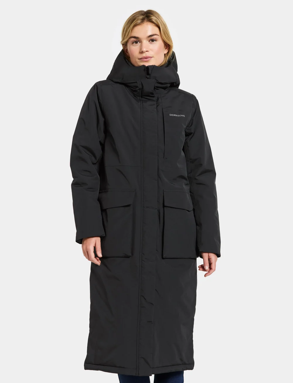 Didriksons - LEYA WNS PARKA L 4 - parkaser - black - 0