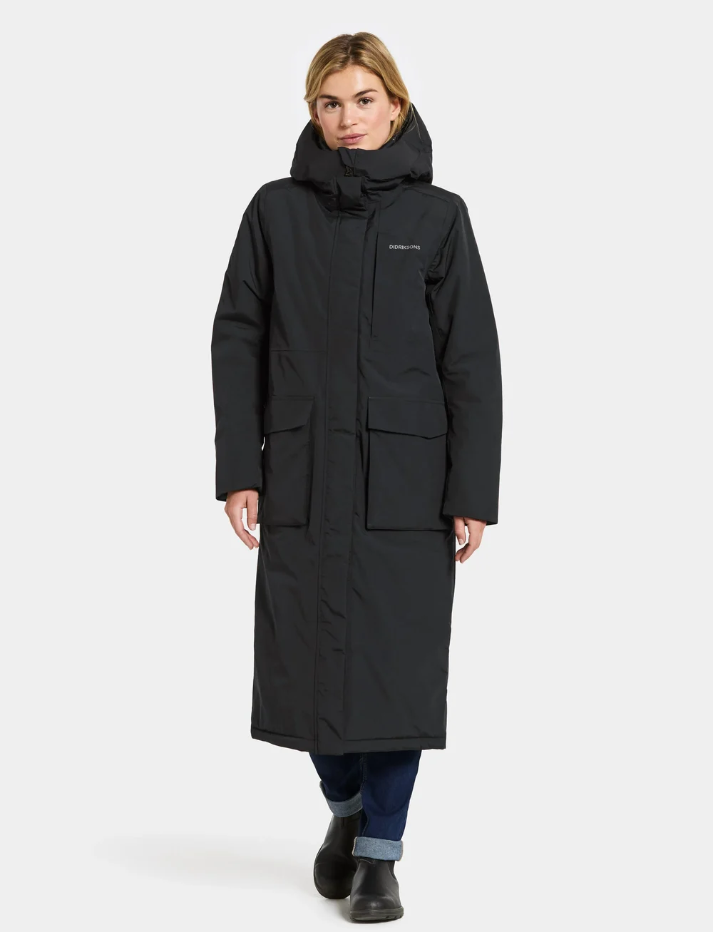 Didriksons - LEYA WNS PARKA L 4 - parkaser - black - 3