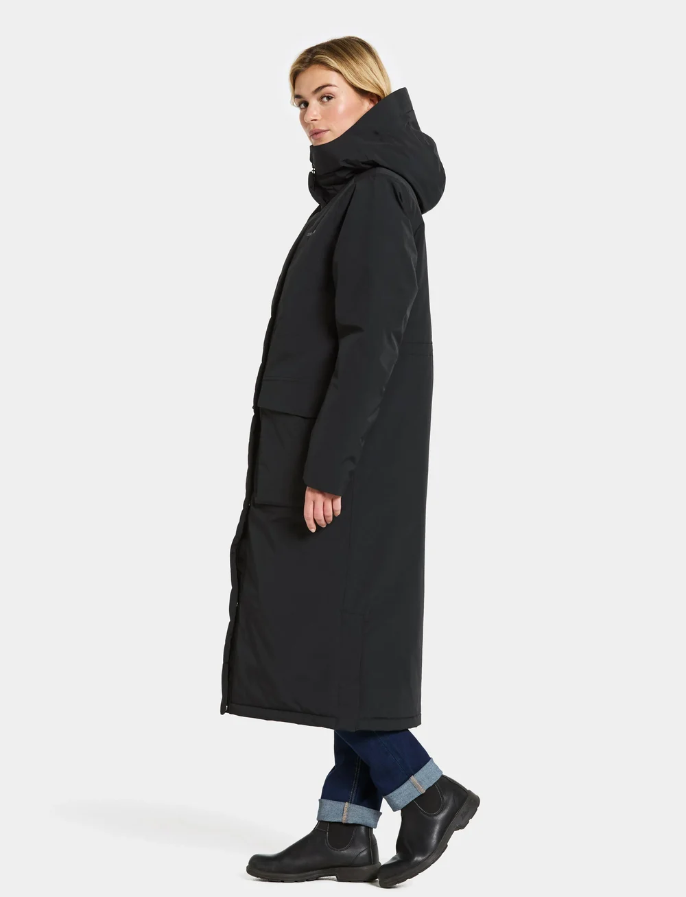 Didriksons - LEYA WNS PARKA L 4 - parkaser - black - 5