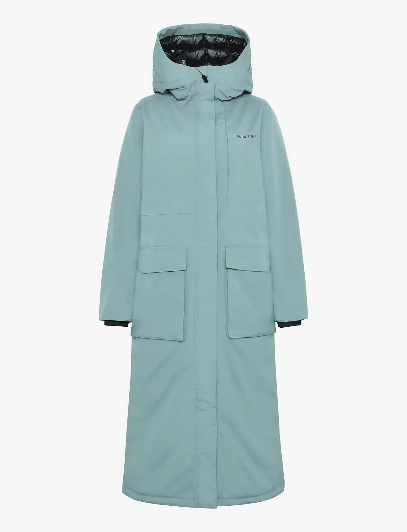 Didriksons - LEYA WNS PARKA L 4 - jackets - factory blue - 1