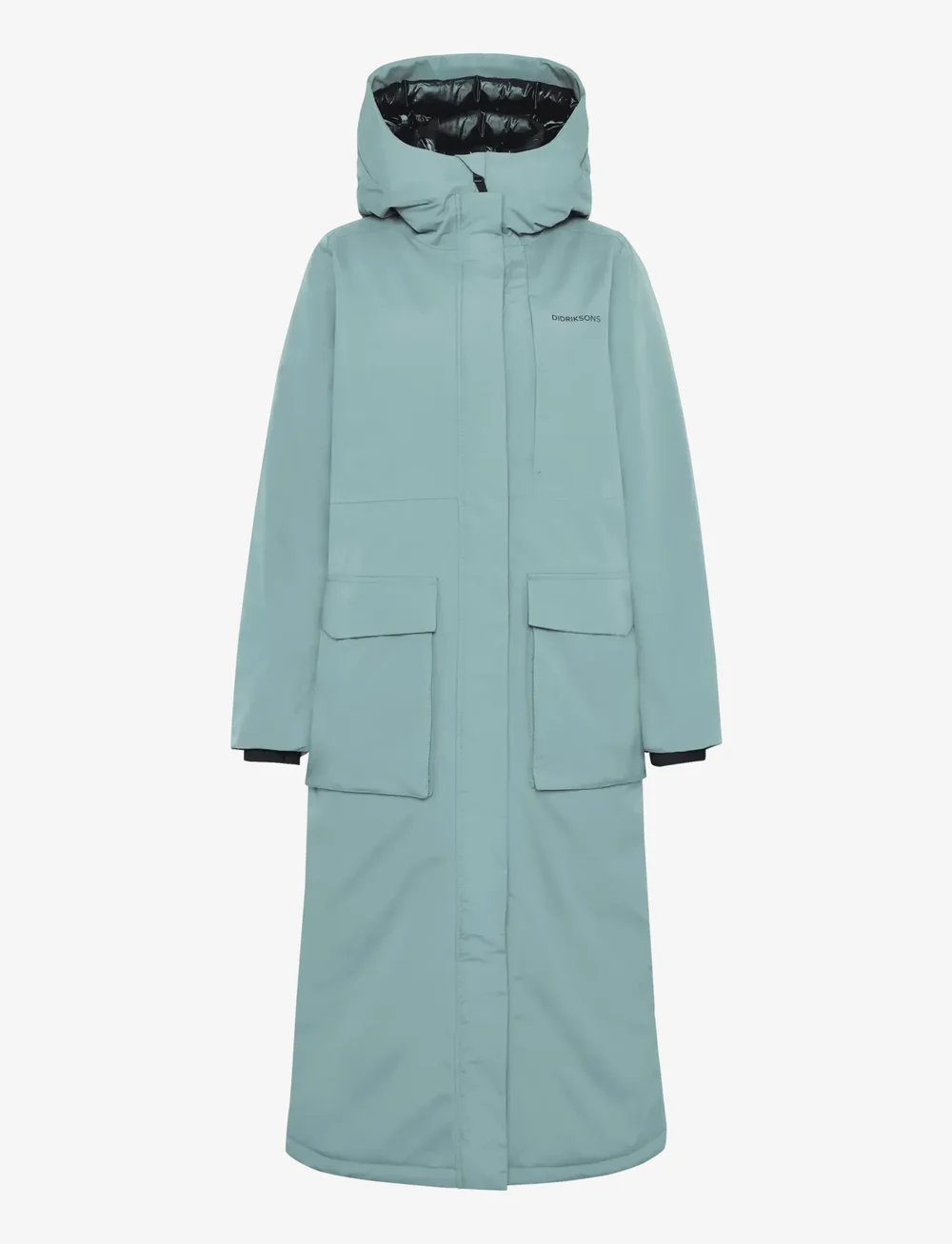 Didriksons - LEYA WNS PARKA L 4 - jakker - factory blue - 1