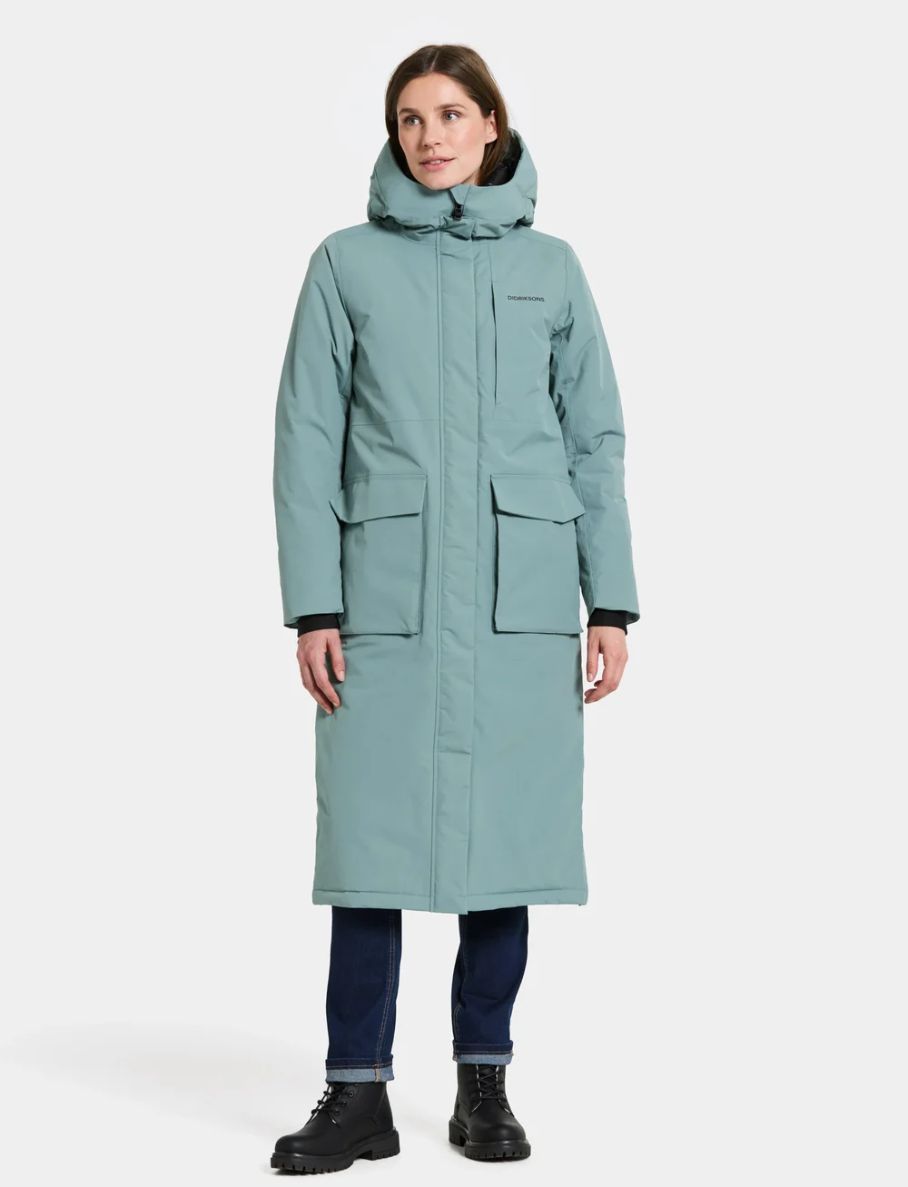 Didriksons - LEYA WNS PARKA L 4 - jakker - factory blue - 3