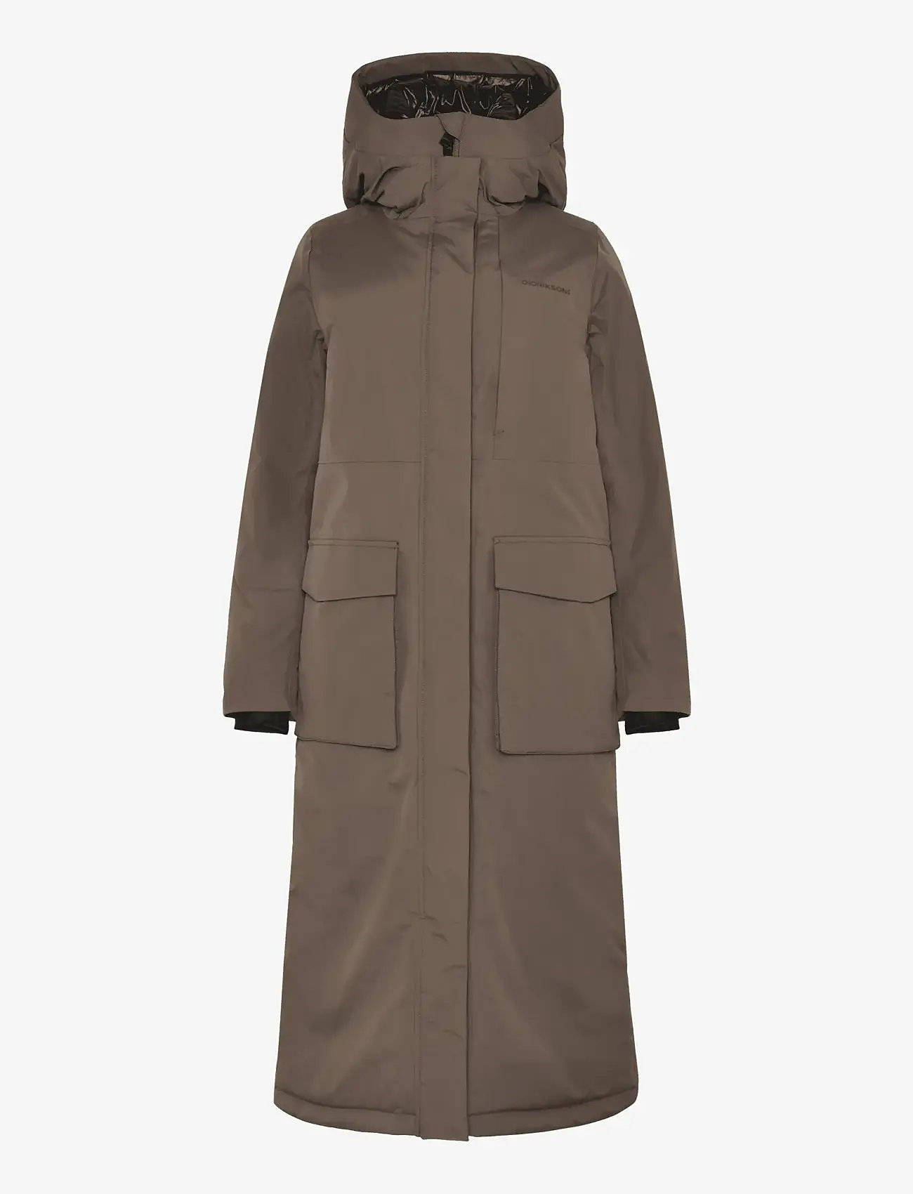 Didriksons - LEYA WNS PARKA L 4 - jacken - mocha brown - 1