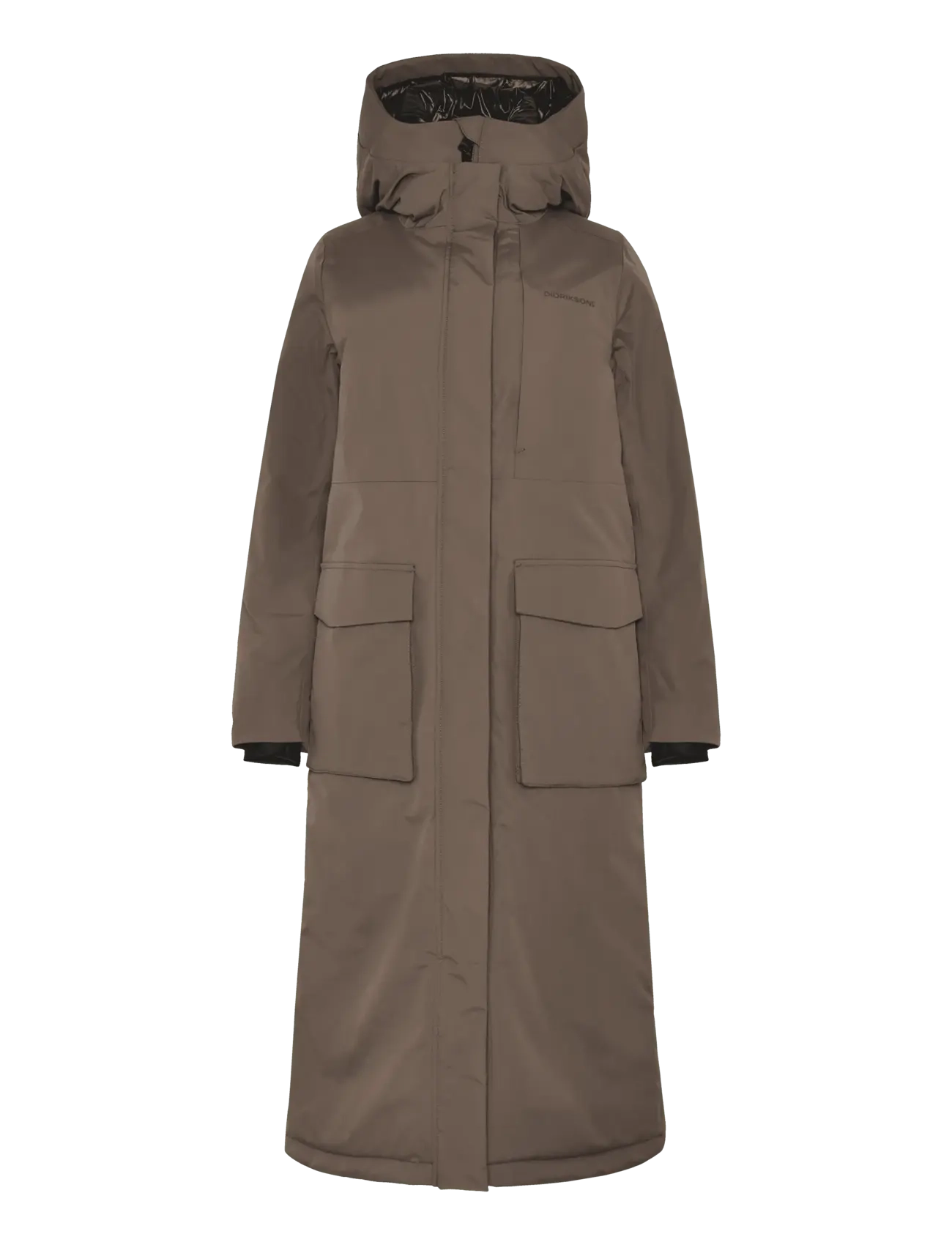Didriksons - LEYA WNS PARKA L 4 - Úlpur - mocha brown - 1