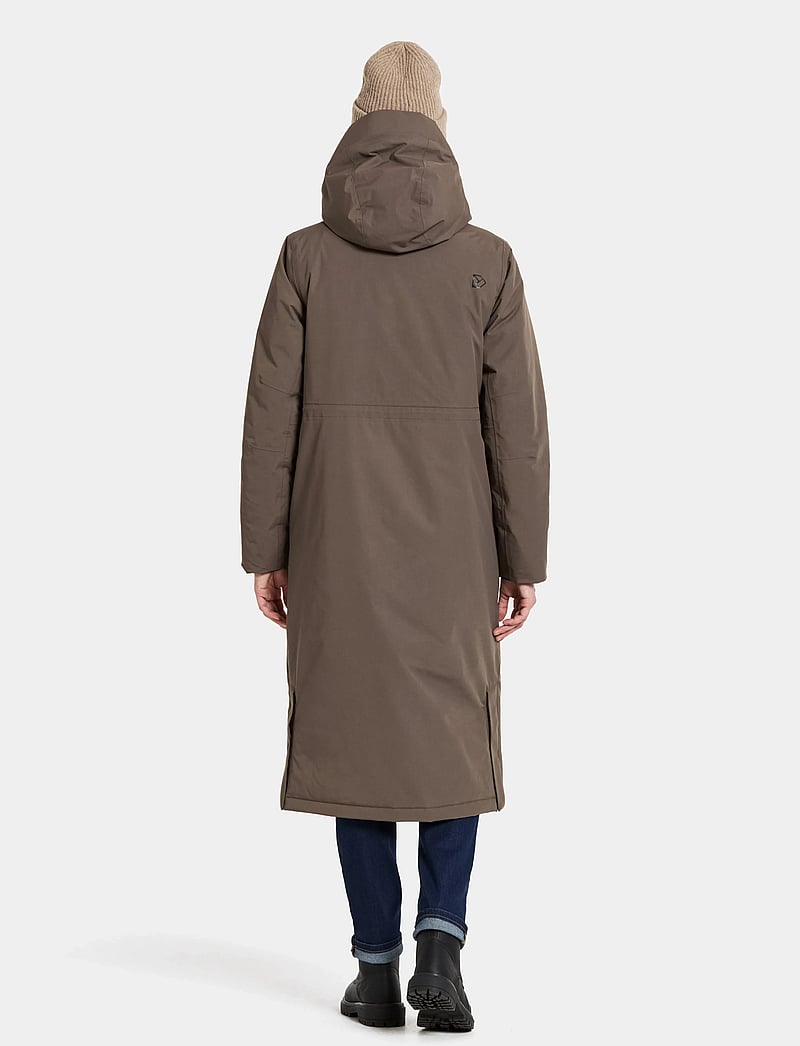 Didriksons - LEYA WNS PARKA L 4 - jacken - mocha brown - 4
