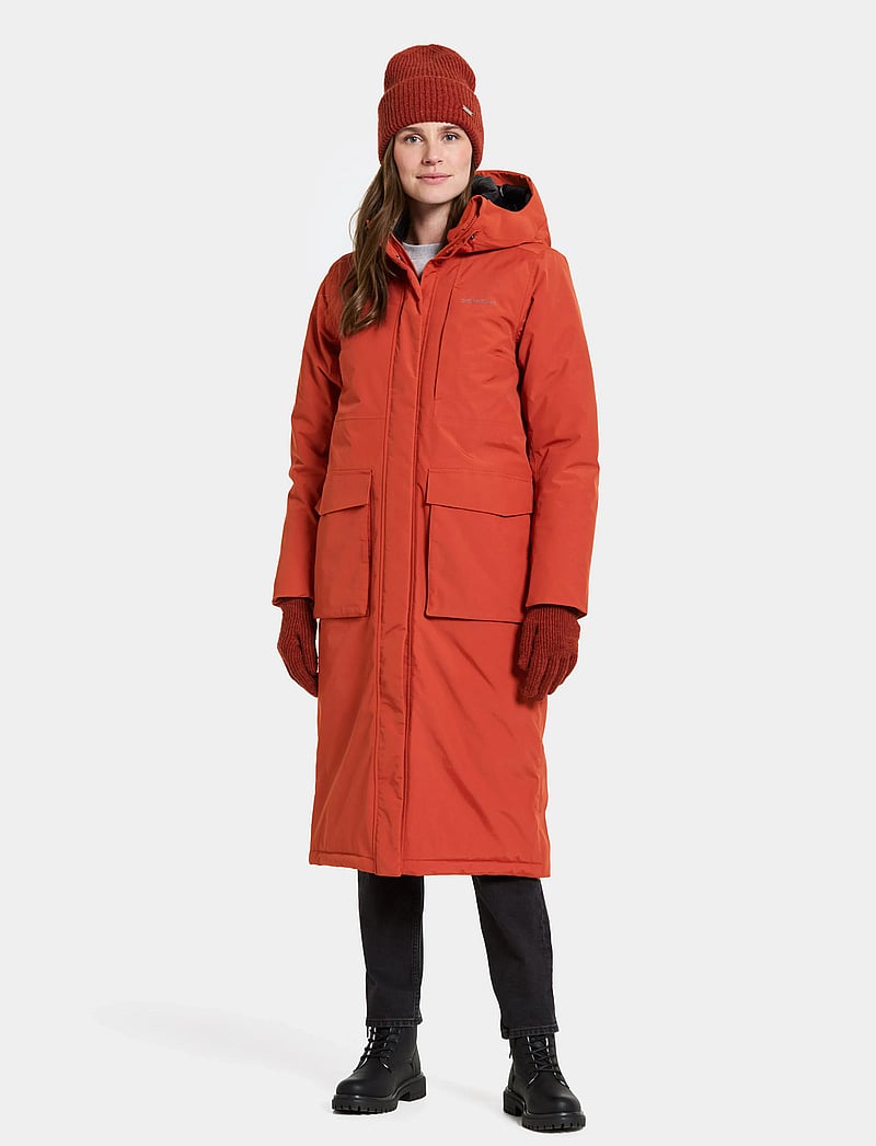 Didriksons - LEYA WNS PARKA L 4 - parkaser - rust - 3