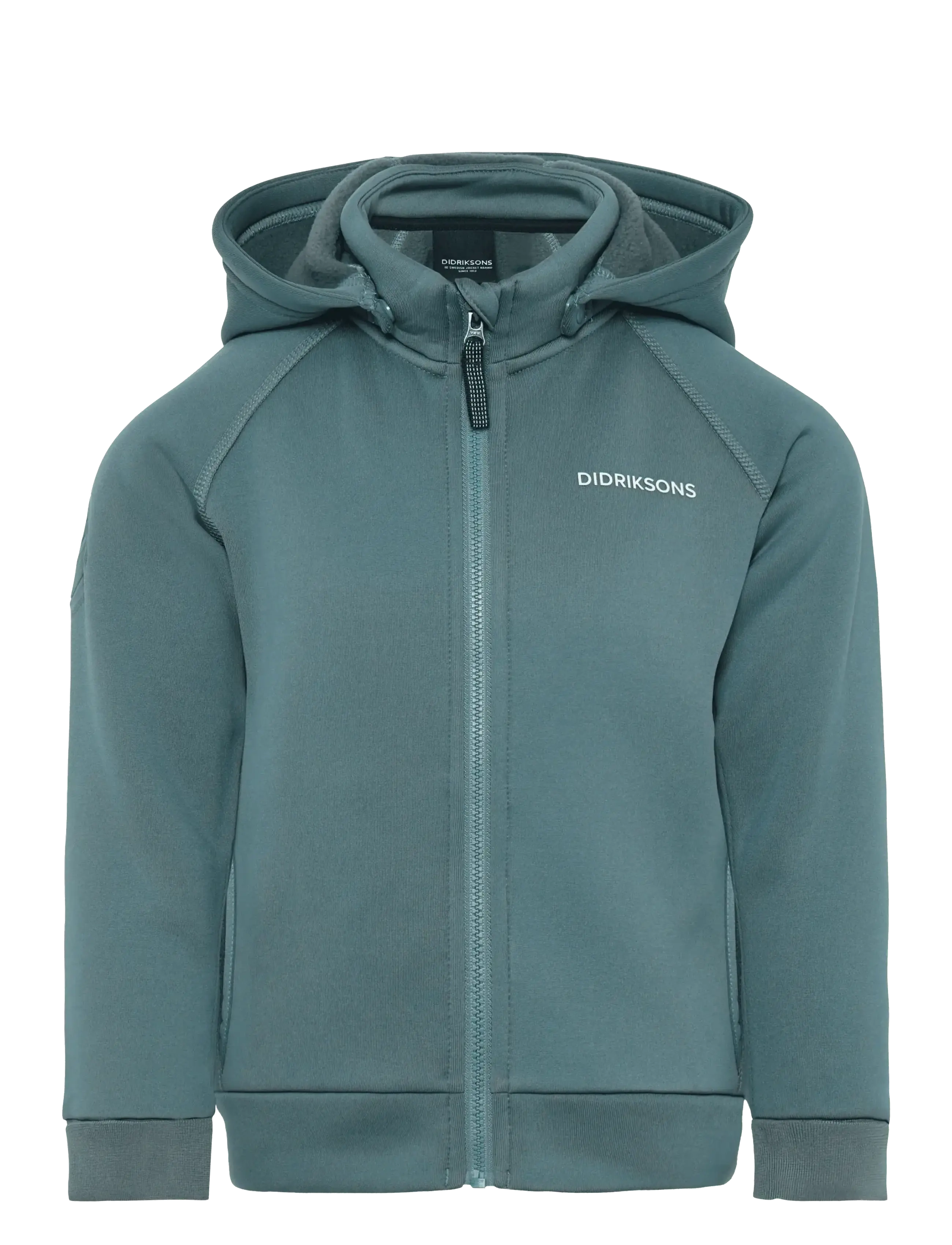 Didriksons - SILJAN KIDS FZ - kapuutsiga dressipluusid - factory blue - 1