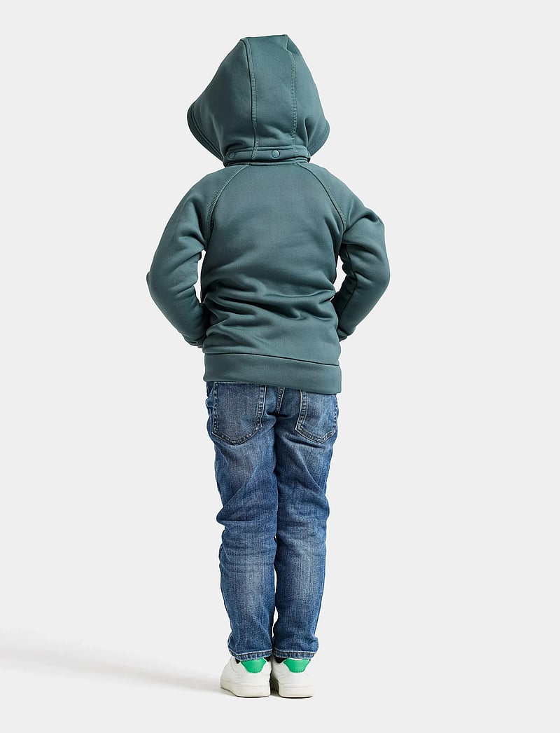 Didriksons - SILJAN KIDS FZ - hættetrøjer - factory blue - 4