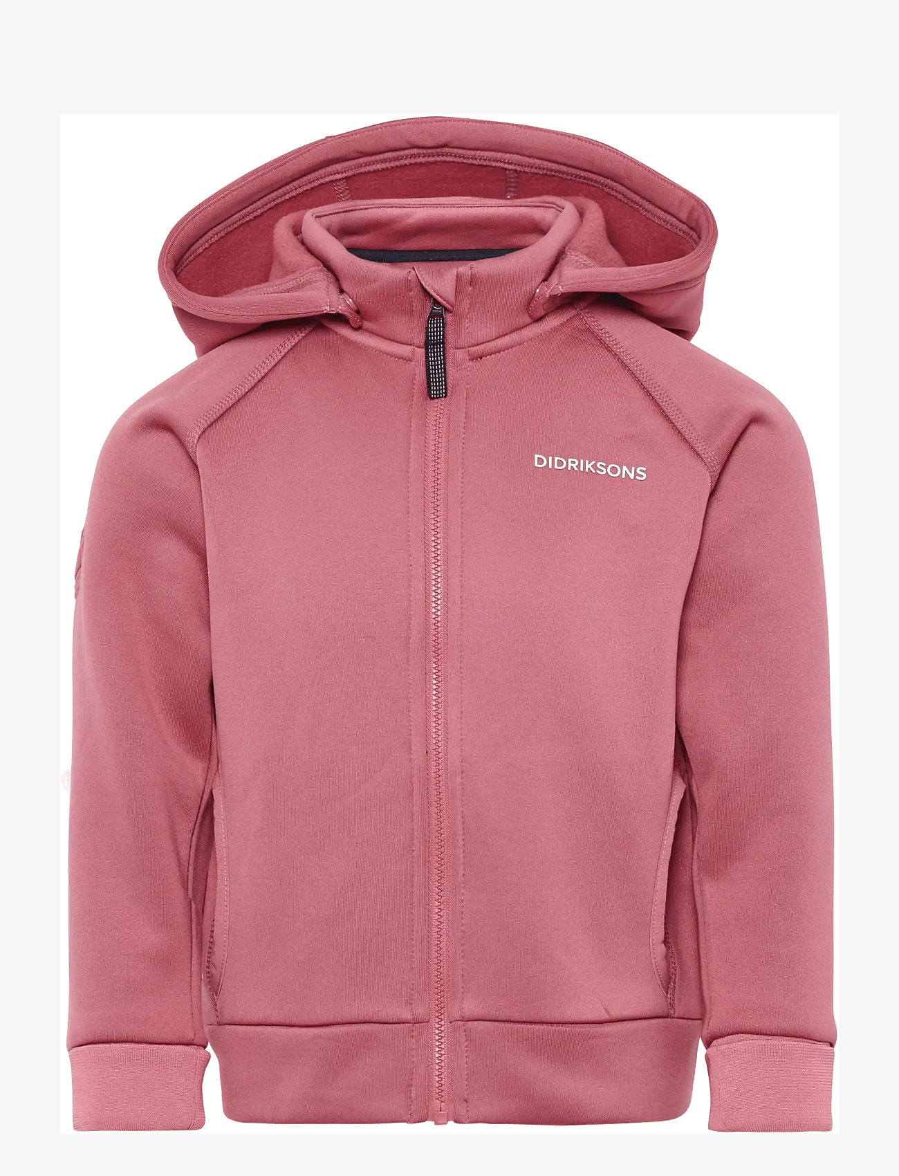 Didriksons - SILJAN KIDS FZ - hættetrøjer - heather pink - 1