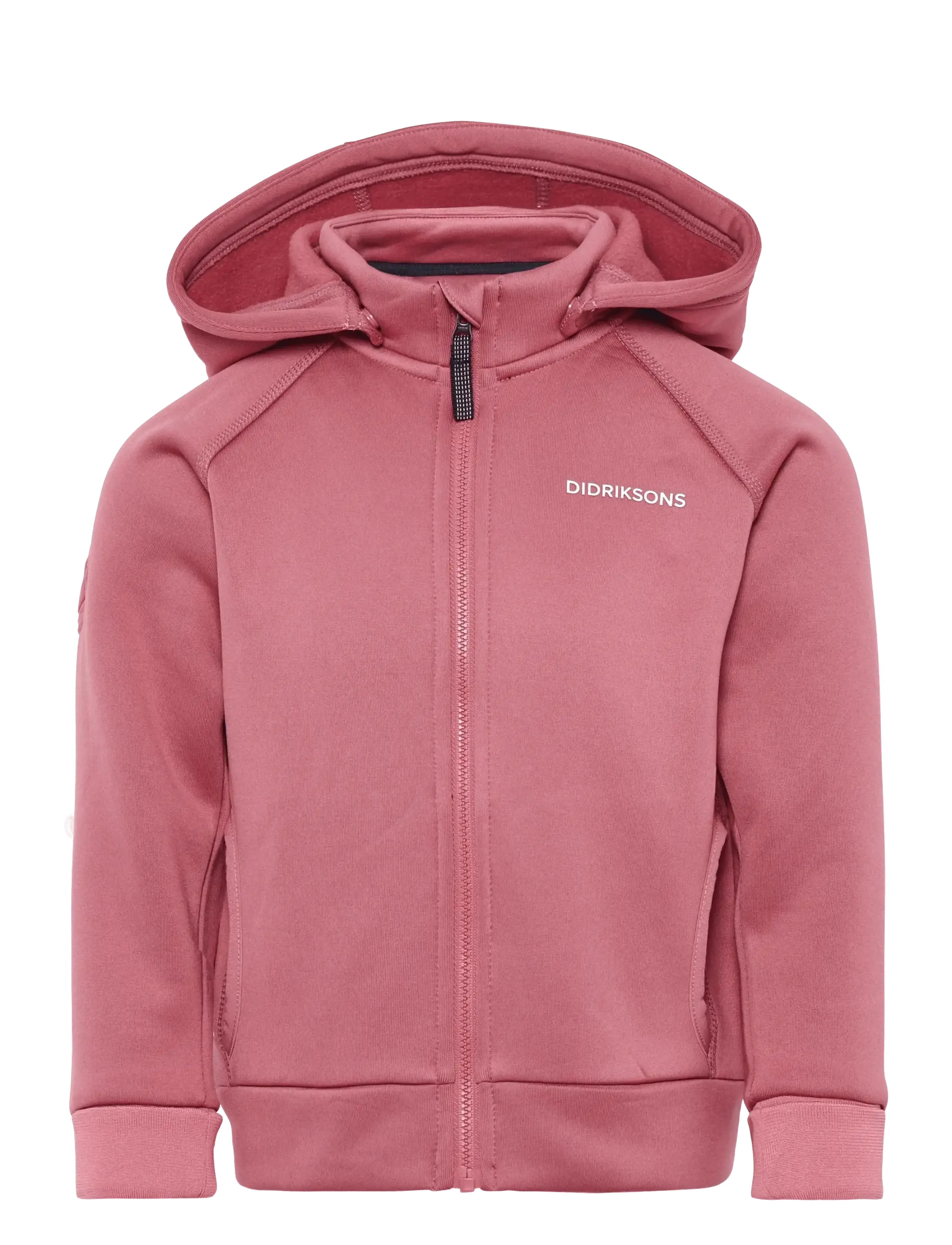 Didriksons - SILJAN KIDS FZ - kapuutsiga dressipluusid - heather pink - 1