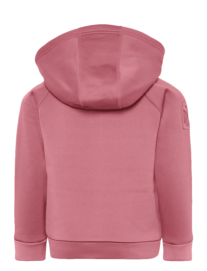 Didriksons - SILJAN KIDS FZ - huvtröjor - heather pink - 2