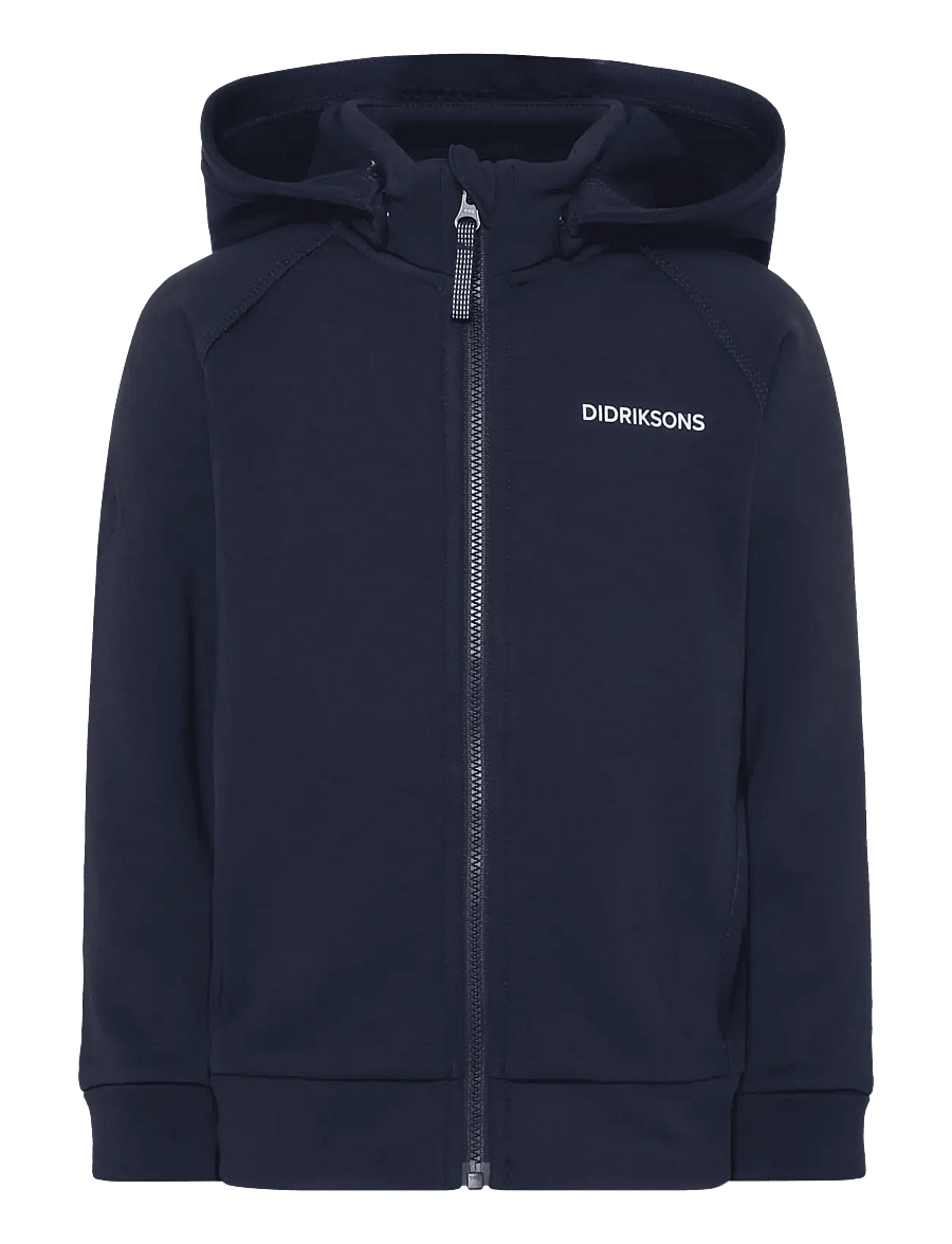 Didriksons - SILJAN KIDS FZ - huvtröjor - navy - 1