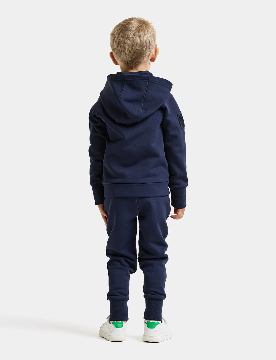 Didriksons - SILJAN KIDS FZ - kapuutsiga dressipluusid - navy - 0