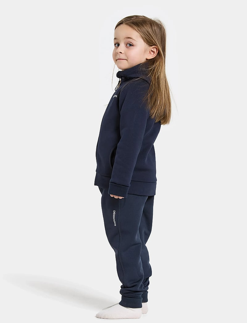 Didriksons - SILJAN KIDS FZ - kapuzenpullover - navy - 5