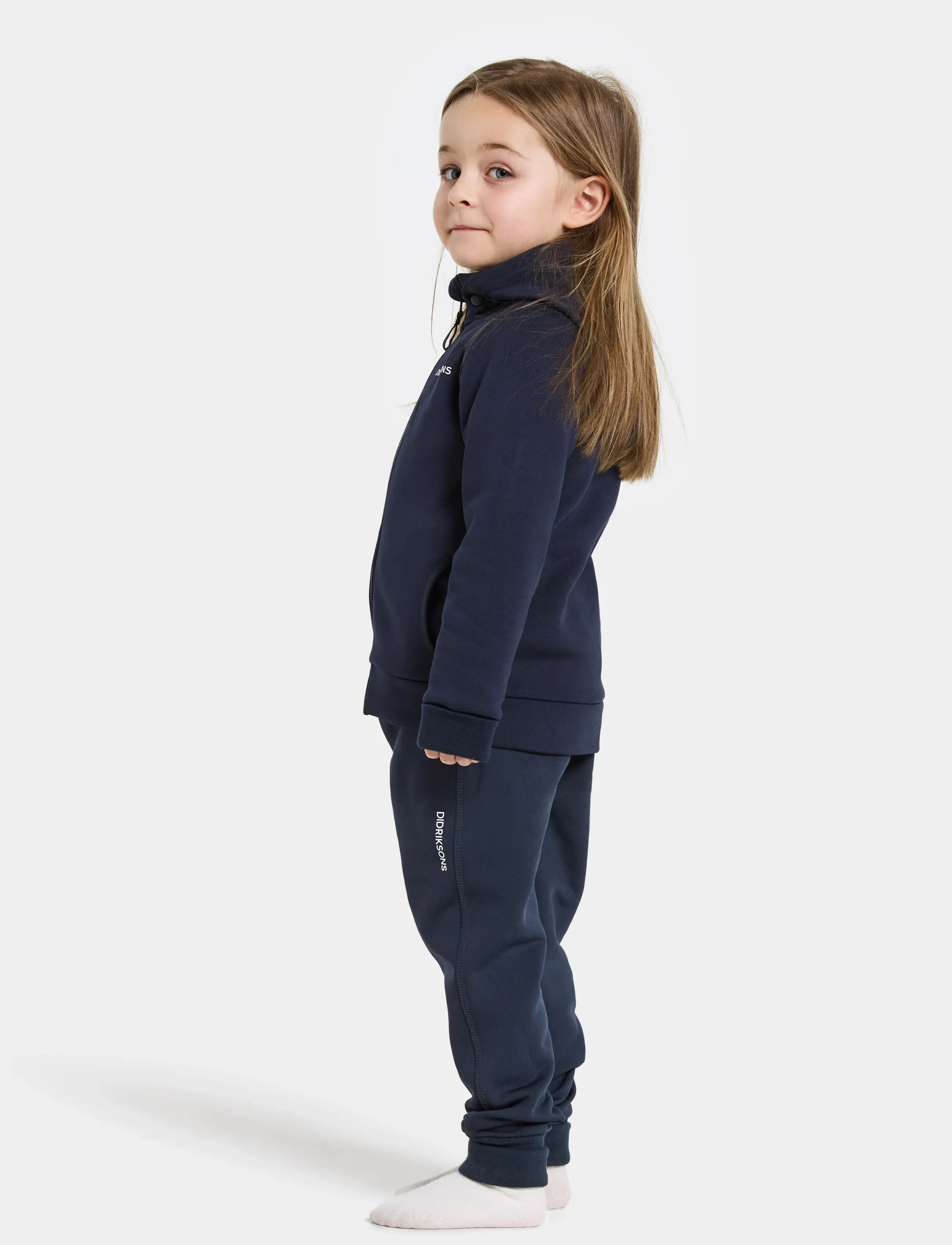 Didriksons - SILJAN KIDS FZ - hoodies - navy - 5