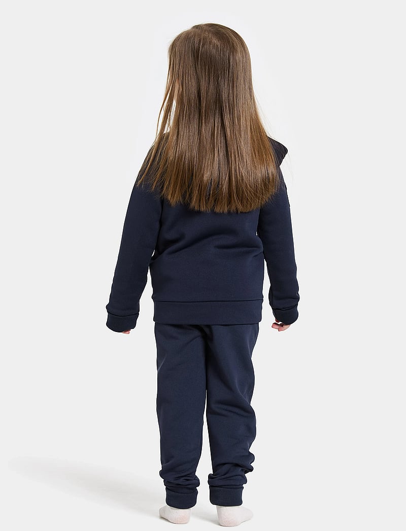 Didriksons - SILJAN KIDS FZ - hættetrøjer - navy - 4