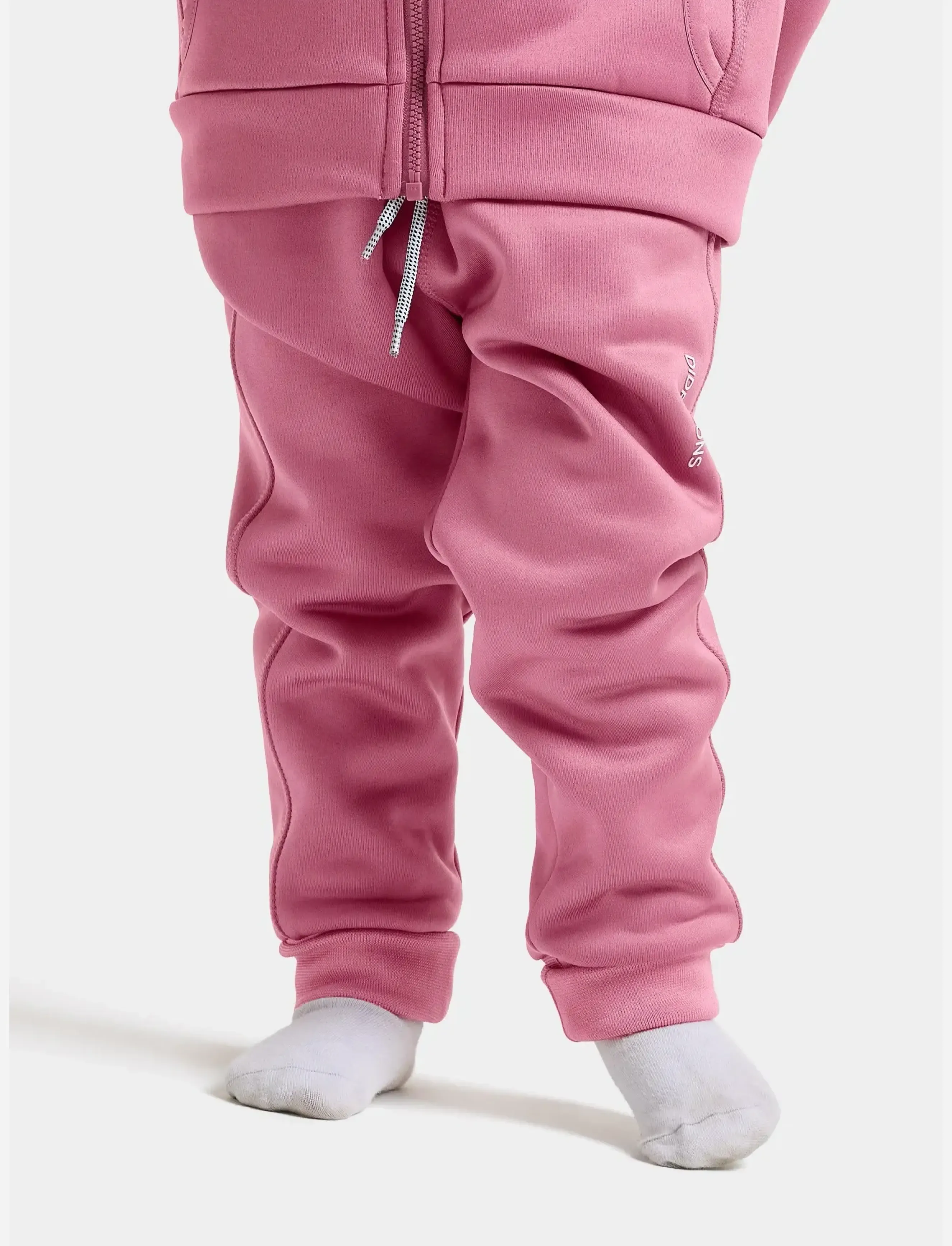 Didriksons - Siljan Kids' Pants - dressipüksid - heather pink - 4