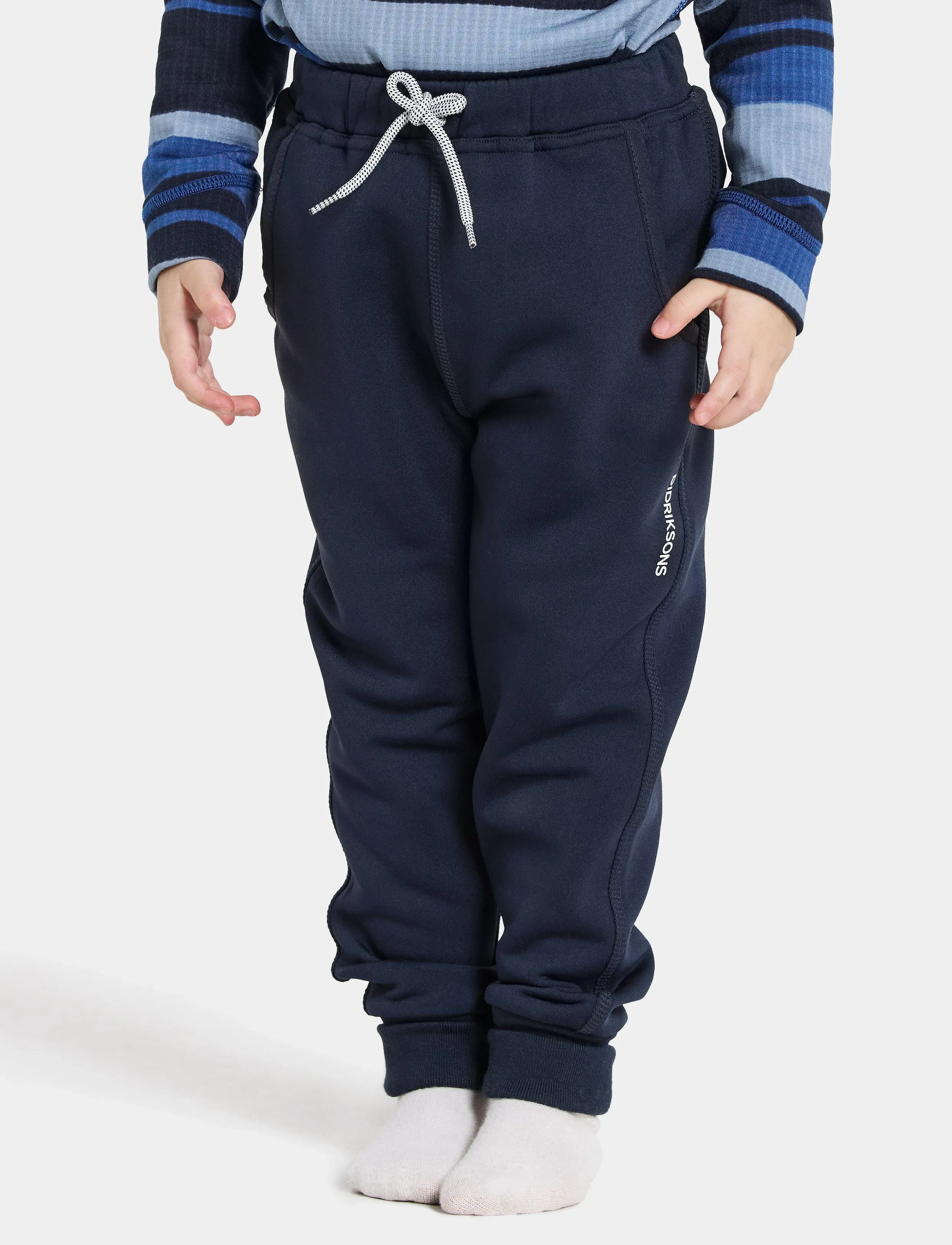 Didriksons Siljan Kids' Pants - Underdele - NAVY / navy