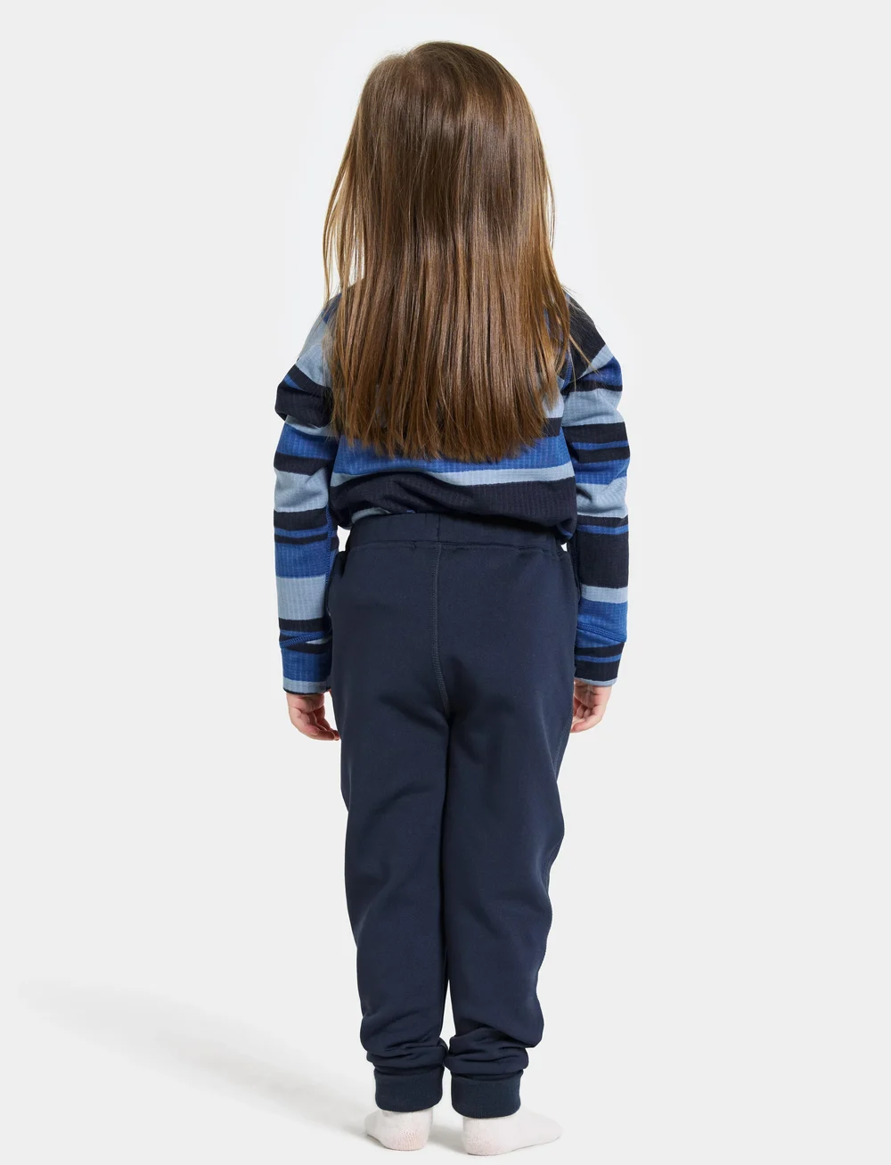 Didriksons - SILJAN KIDS PNT - spodnie dresowe - navy - 4