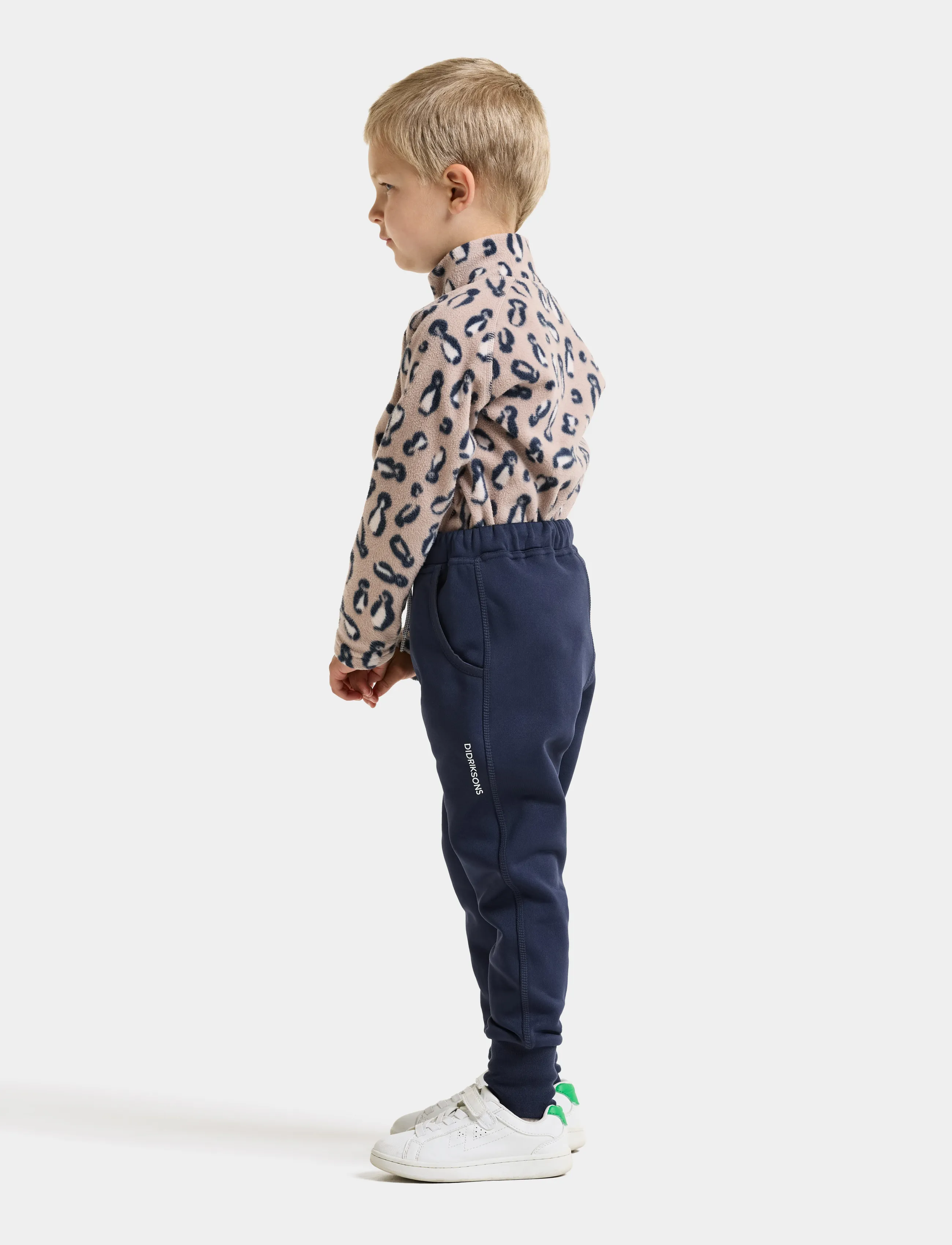 Didriksons - Siljan Kids' Pants - sweatpants - navy - 5