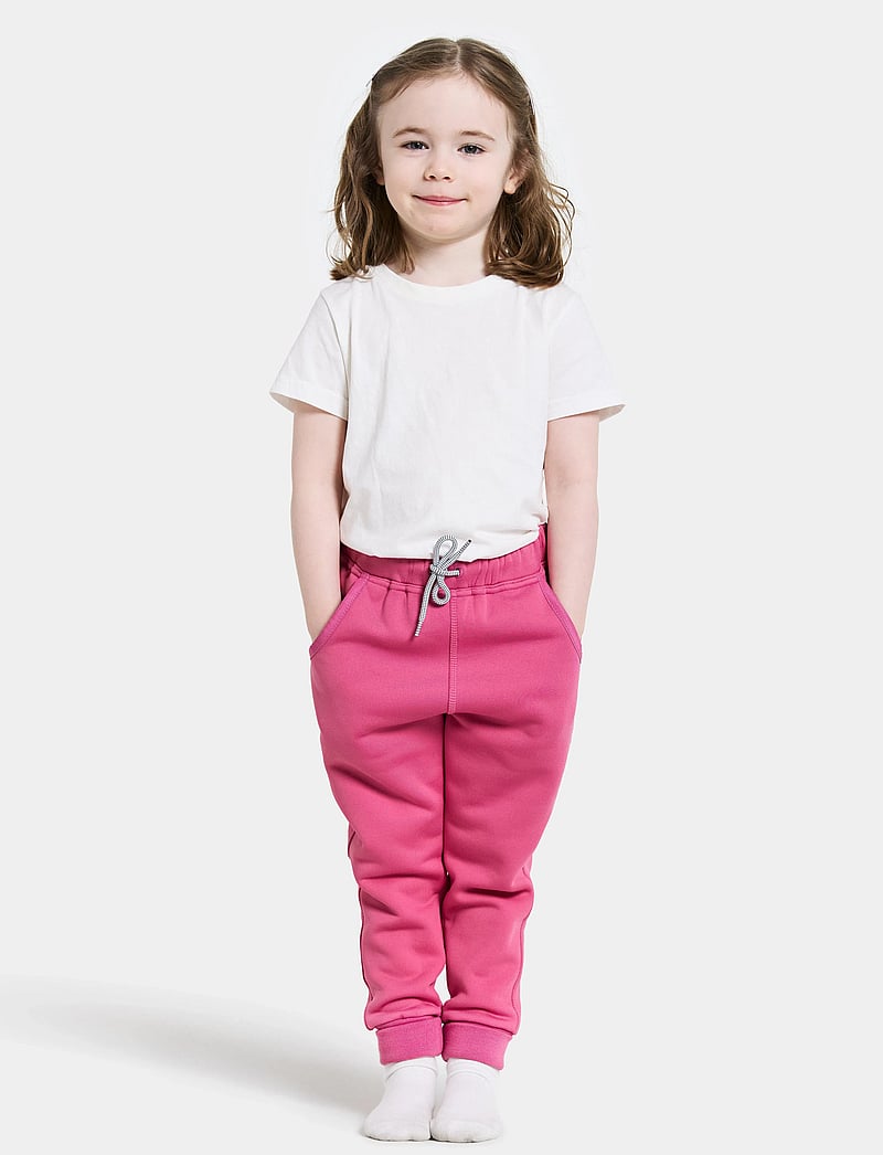 Didriksons - Siljan Kids' Pants - dressipüksid - sweet pink - 3