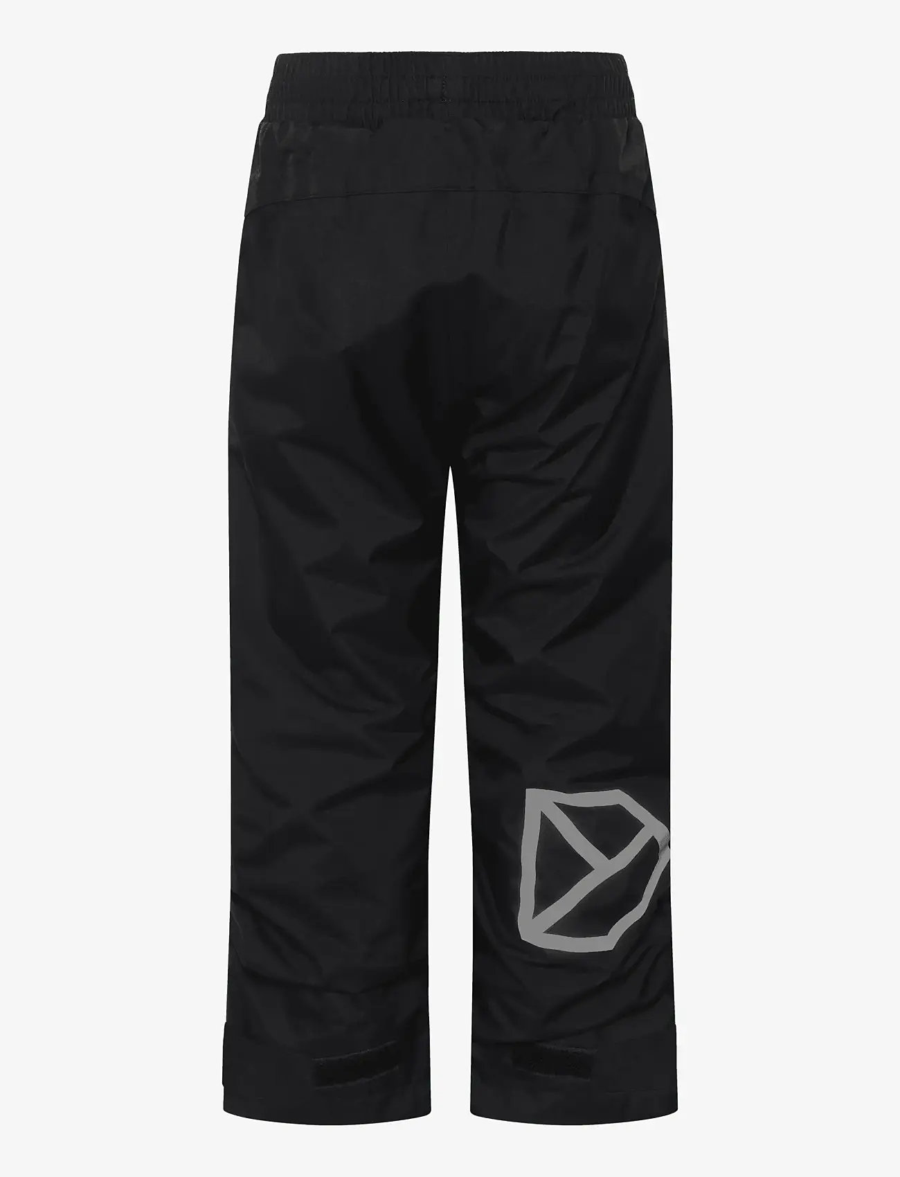 Didriksons - AVAN KIDS PANTS - shell & rain pants - black - 1