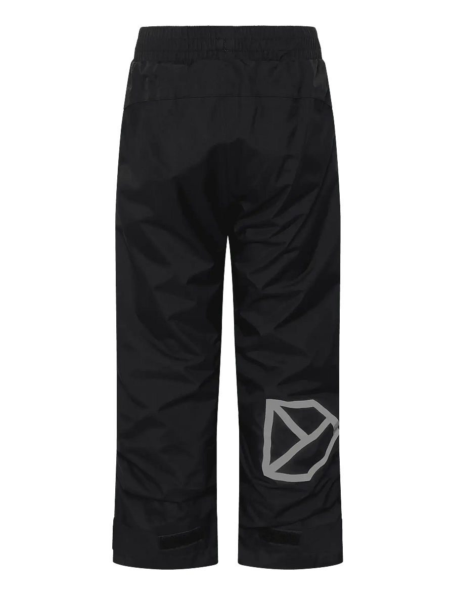 Didriksons - AVAN KIDS PANTS - shell- & regenhosen - black - 1