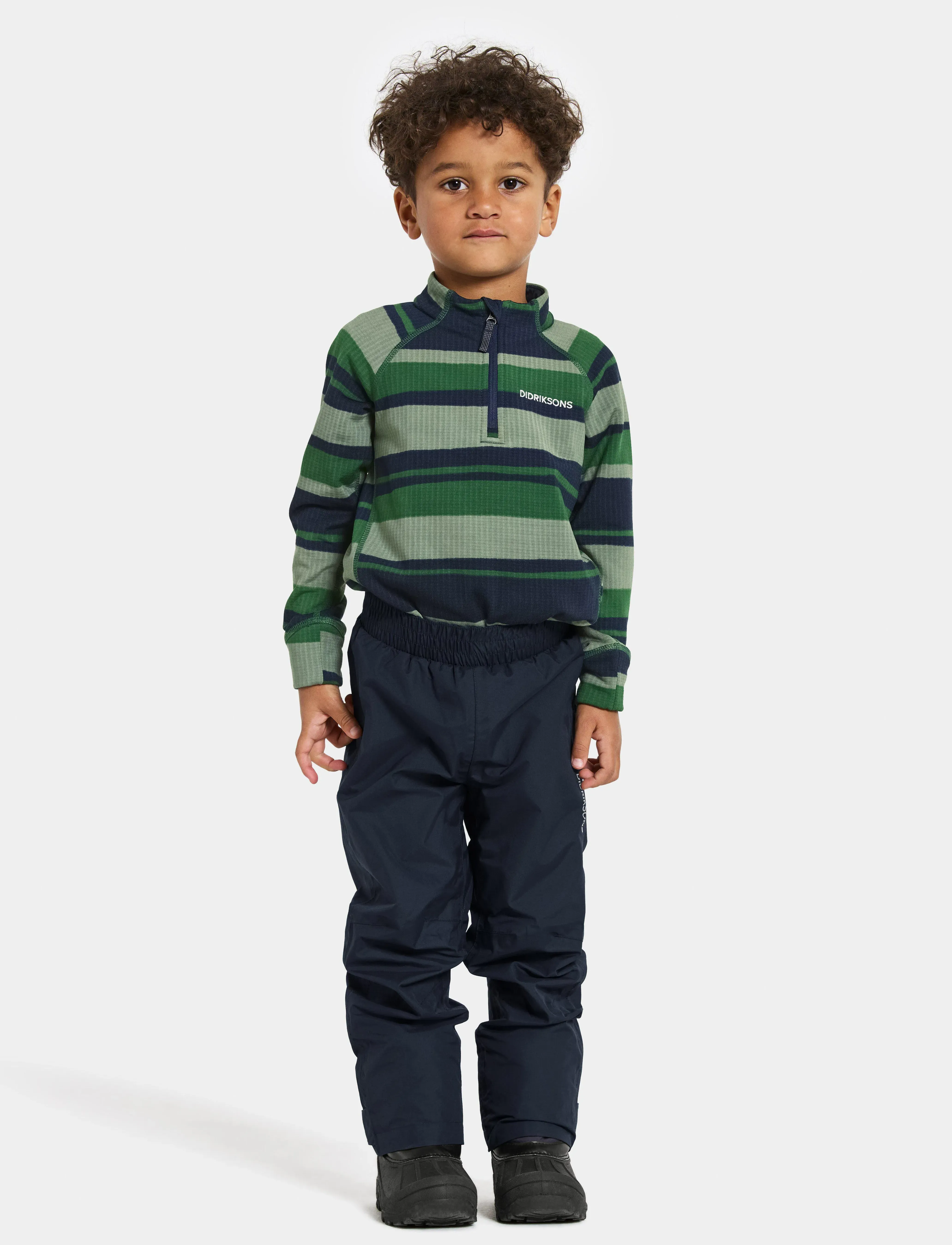 Didriksons - AVAN KIDS PANTS - bukser - navy - 3