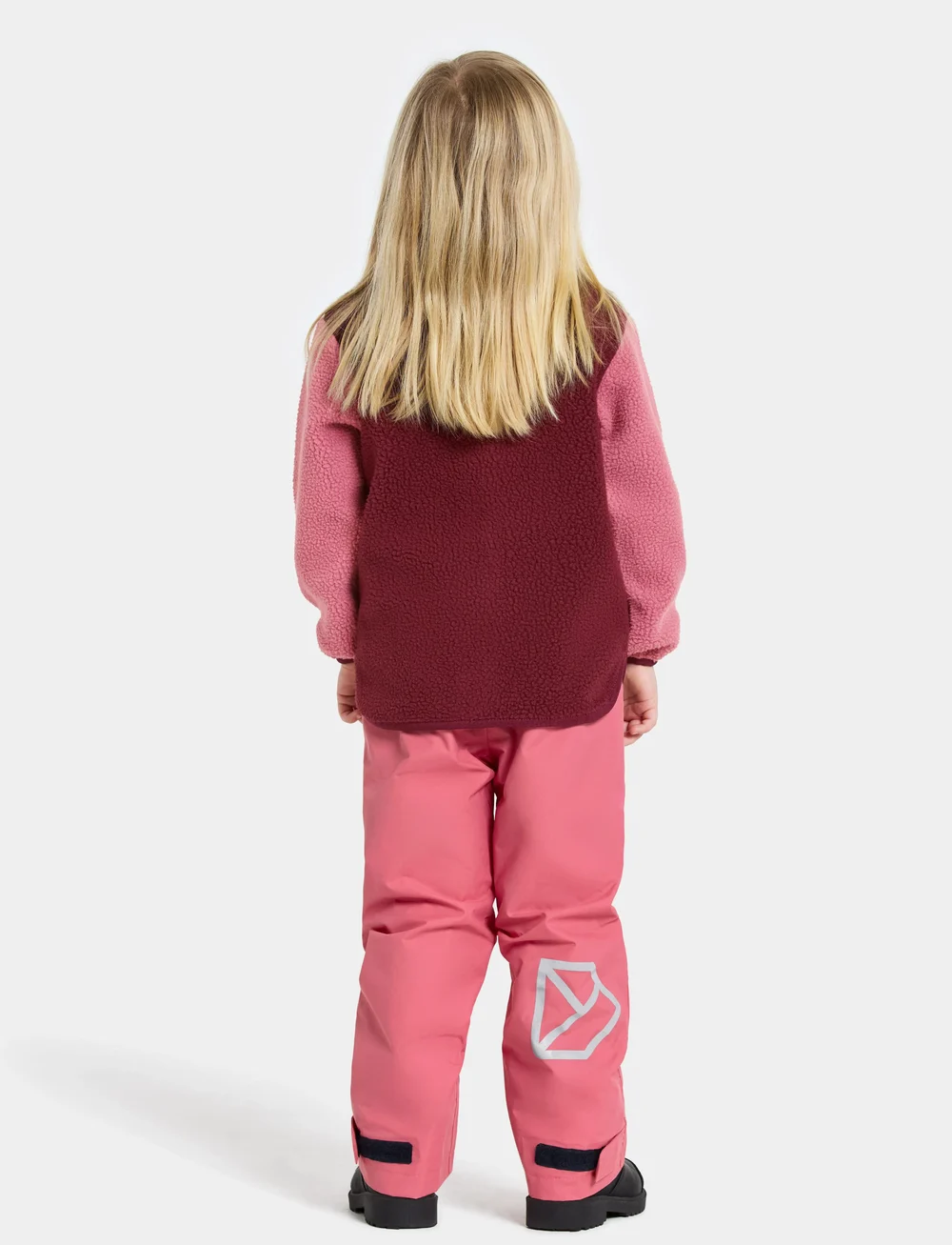 Didriksons - ANTEN KIDS FULLZIP - sweatshirts - anemon red - 4