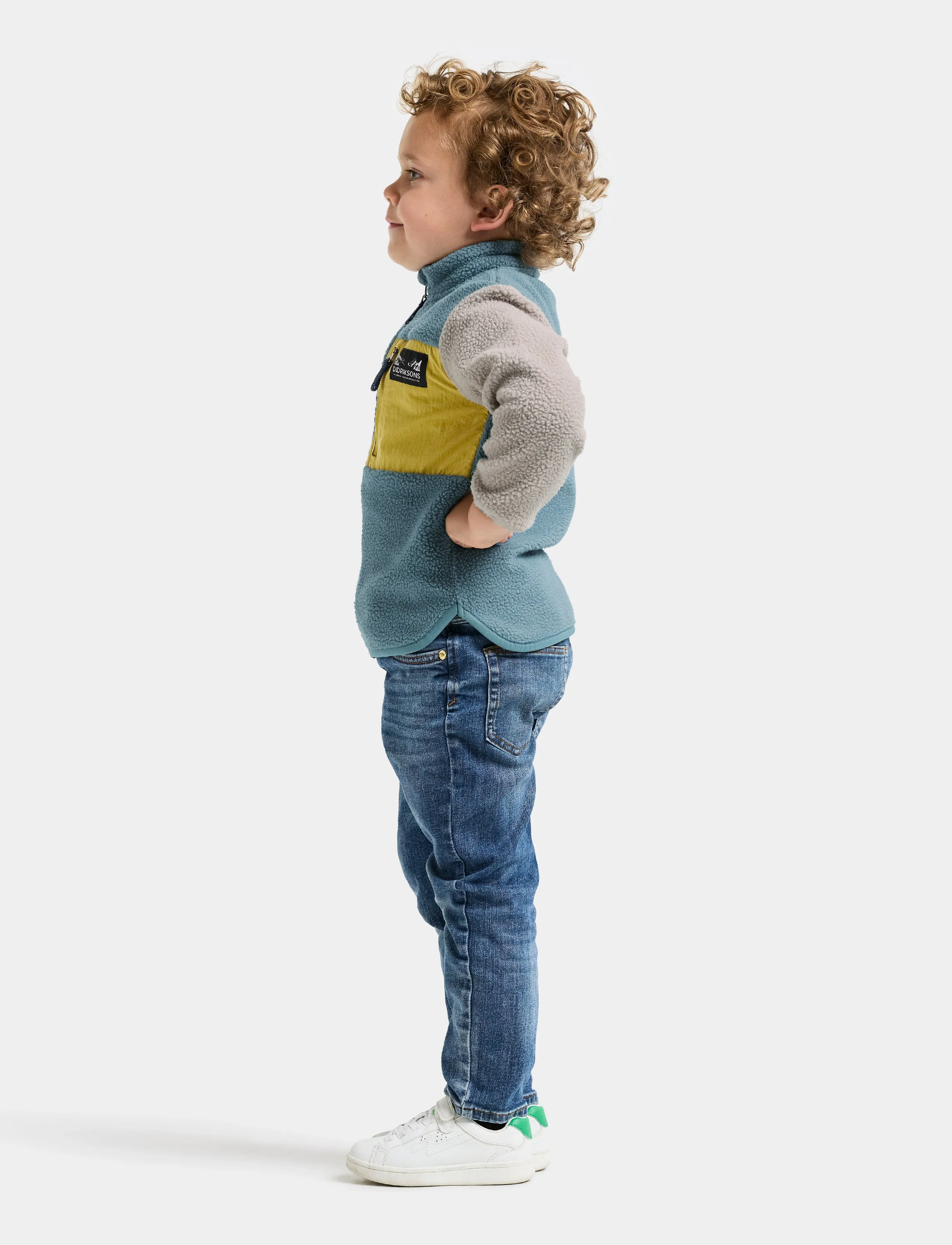 Didriksons - ANTEN KIDS FULLZIP - insulated jackets - factory blue - 5