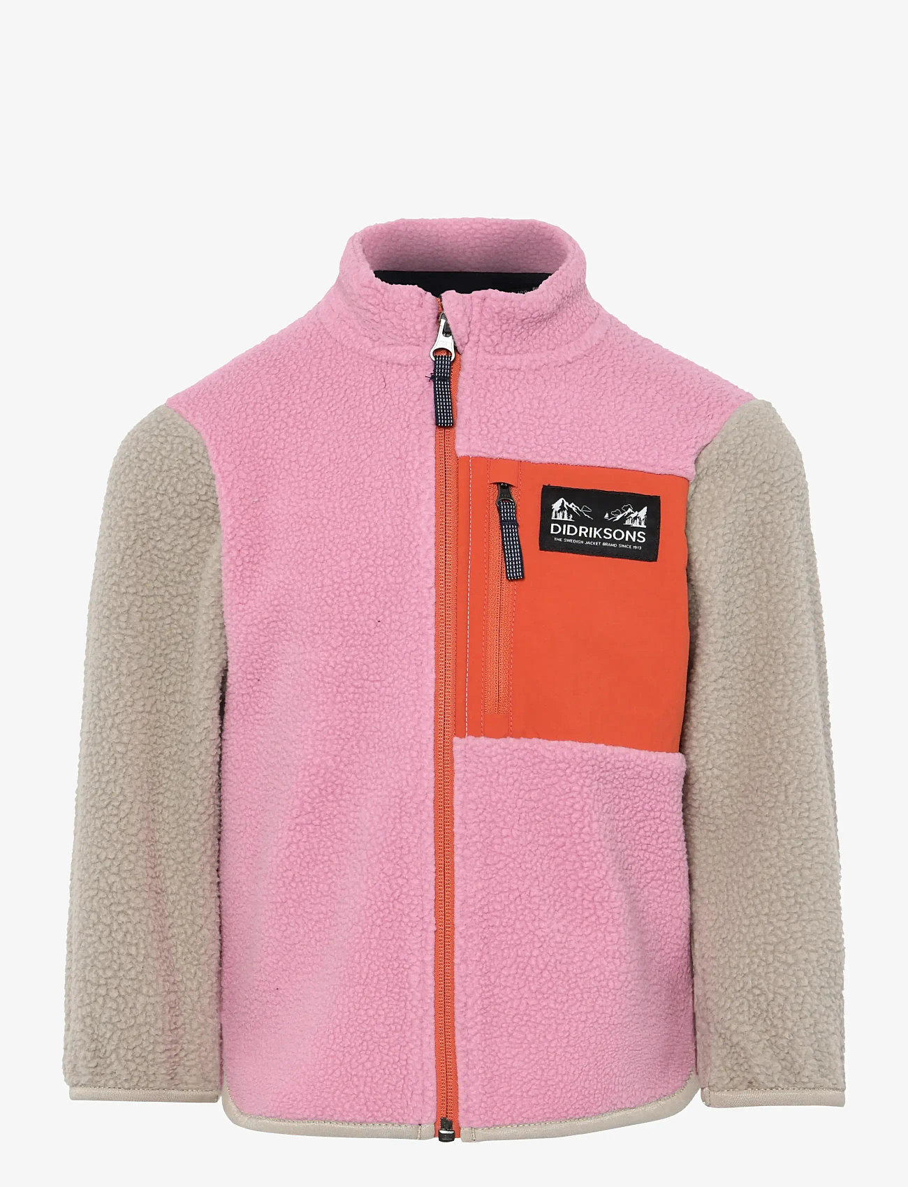 Didriksons - ANTEN KIDS FULLZIP - isolerede jakker - light heather pink - 1