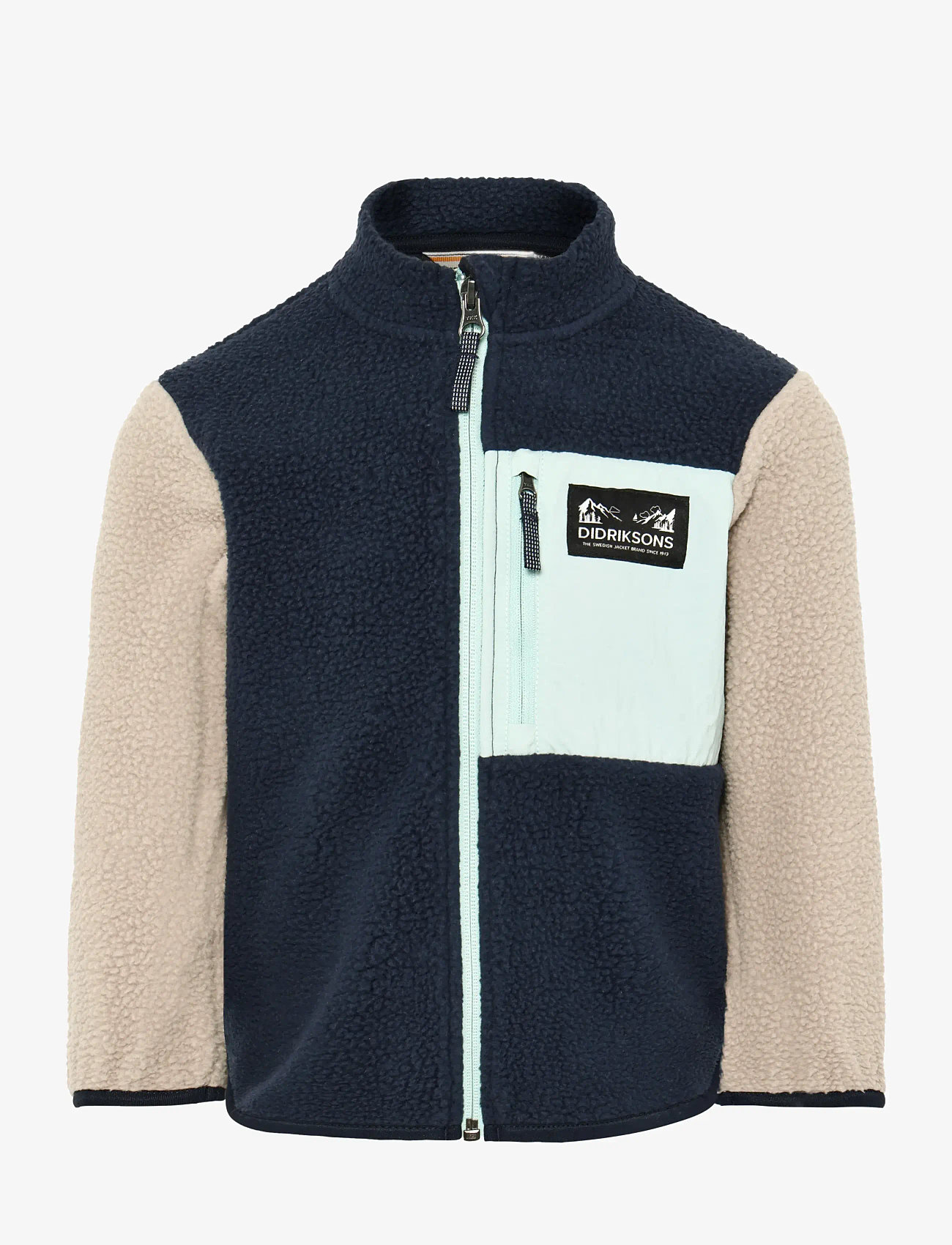 Didriksons - ANTEN KIDS FULLZIP - paksud joped - ocean mint - 1