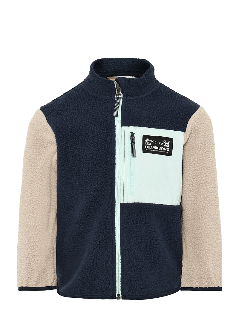 Didriksons - ANTEN KIDS FULLZIP - paksud joped - ocean mint - 1