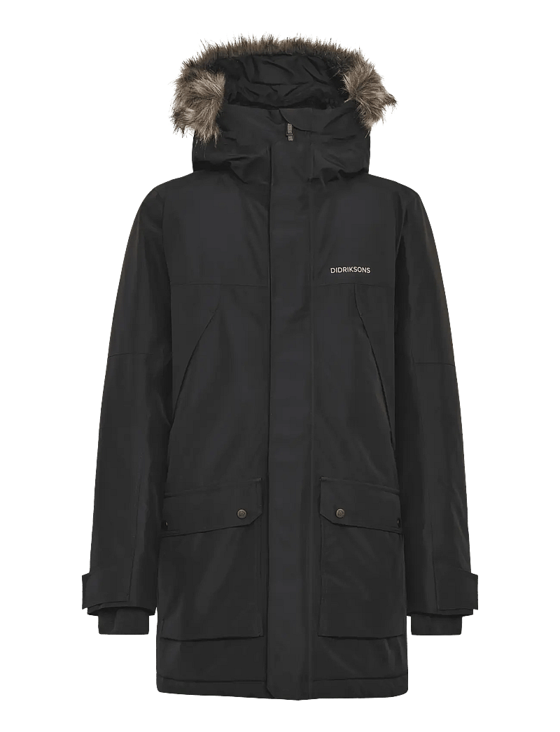 Didriksons - RICK USX PARKA 2 - parkas - black - 1