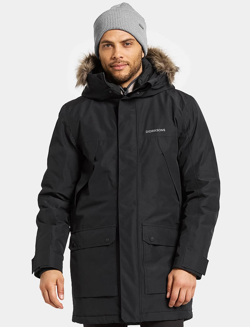 Didriksons - RICK USX PARKA 2 - parkas - black - 0