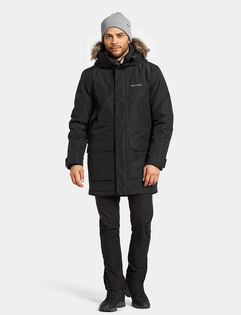 Didriksons - RICK USX PARKA 2 - parkas - black - 3