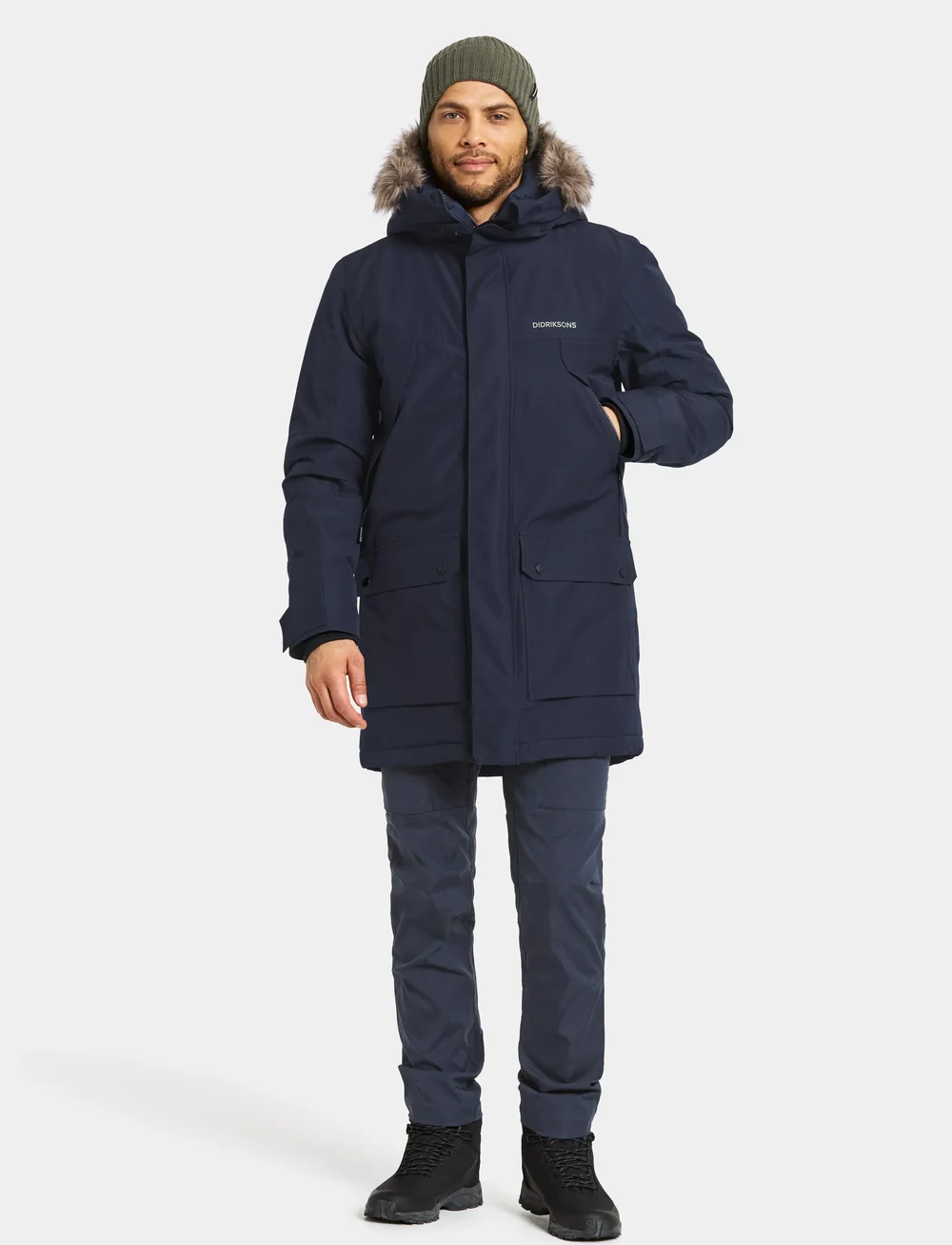Didriksons - RICK USX PARKA 2 - talvitakit - dark night blue - 3