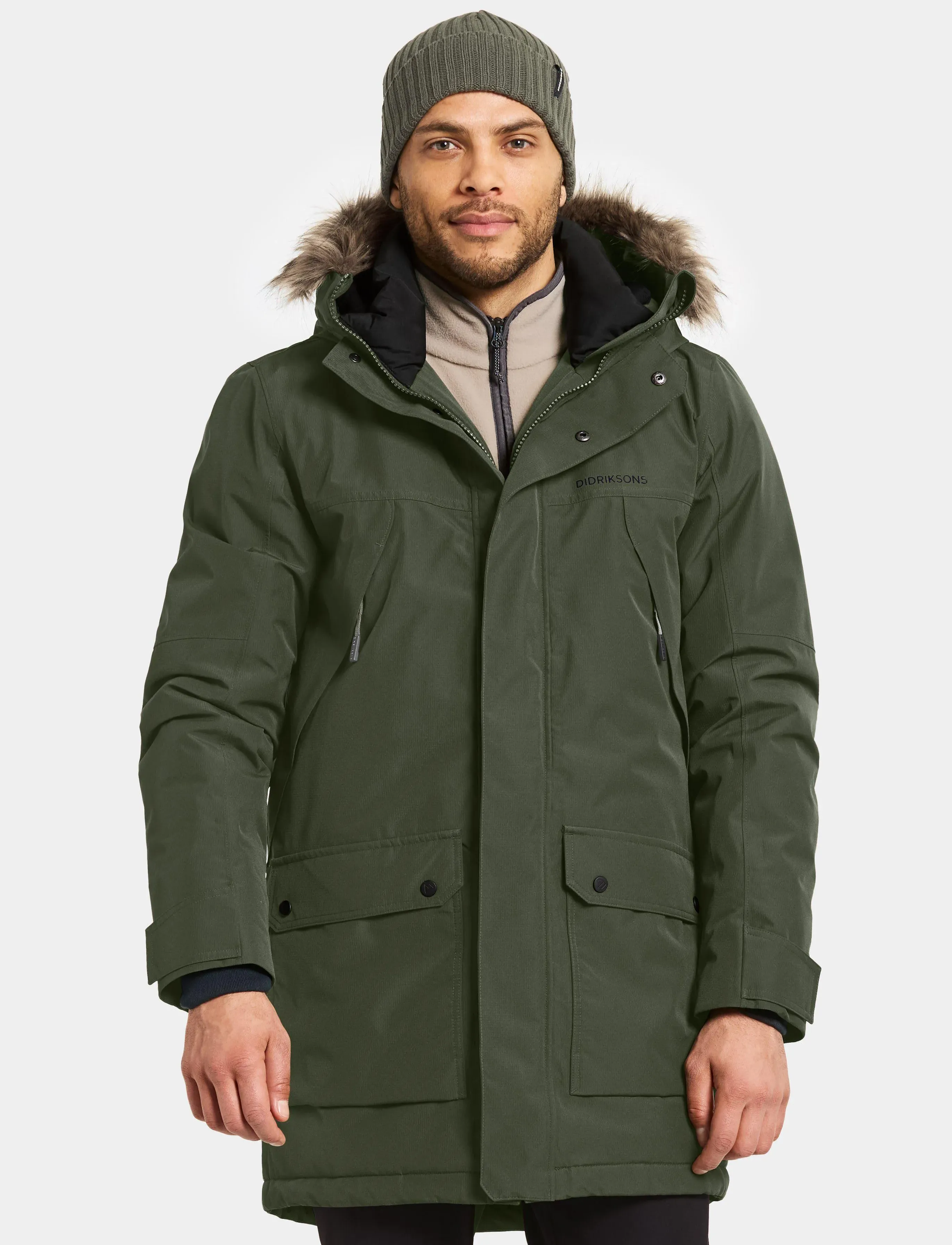 Didriksons Rick Usx Parka 2, XXL, Green, Sport Jackets > Sport Parkas, Herre